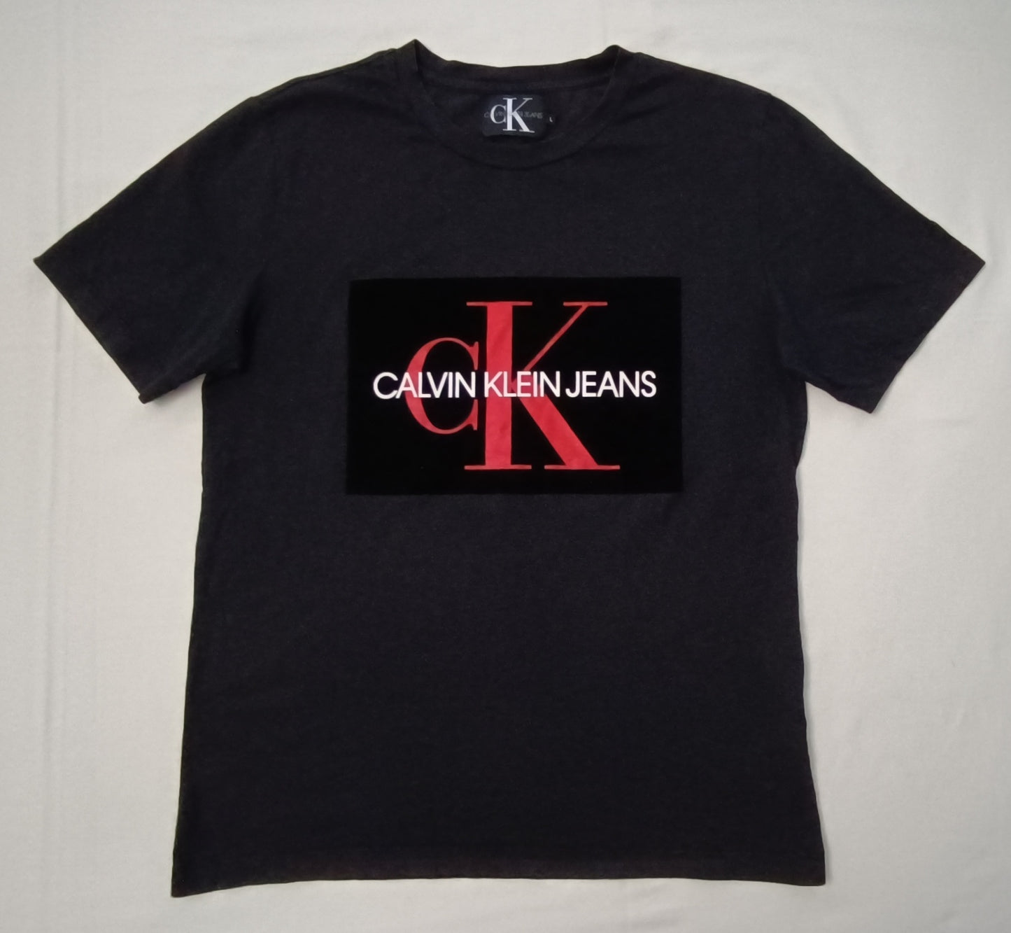 (L) Calvin Klein Jeans Shirt тениска