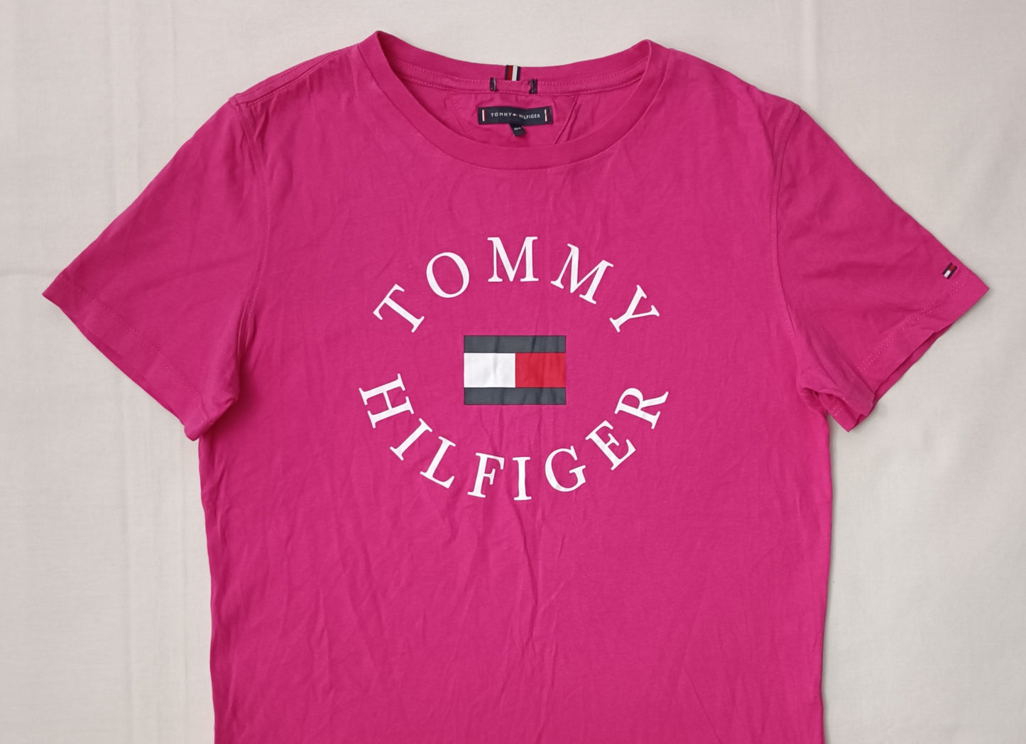 (ДЕТСКО) (Ръст 158-170см) Tommy Hilfiger Logo T-Shirt тениска