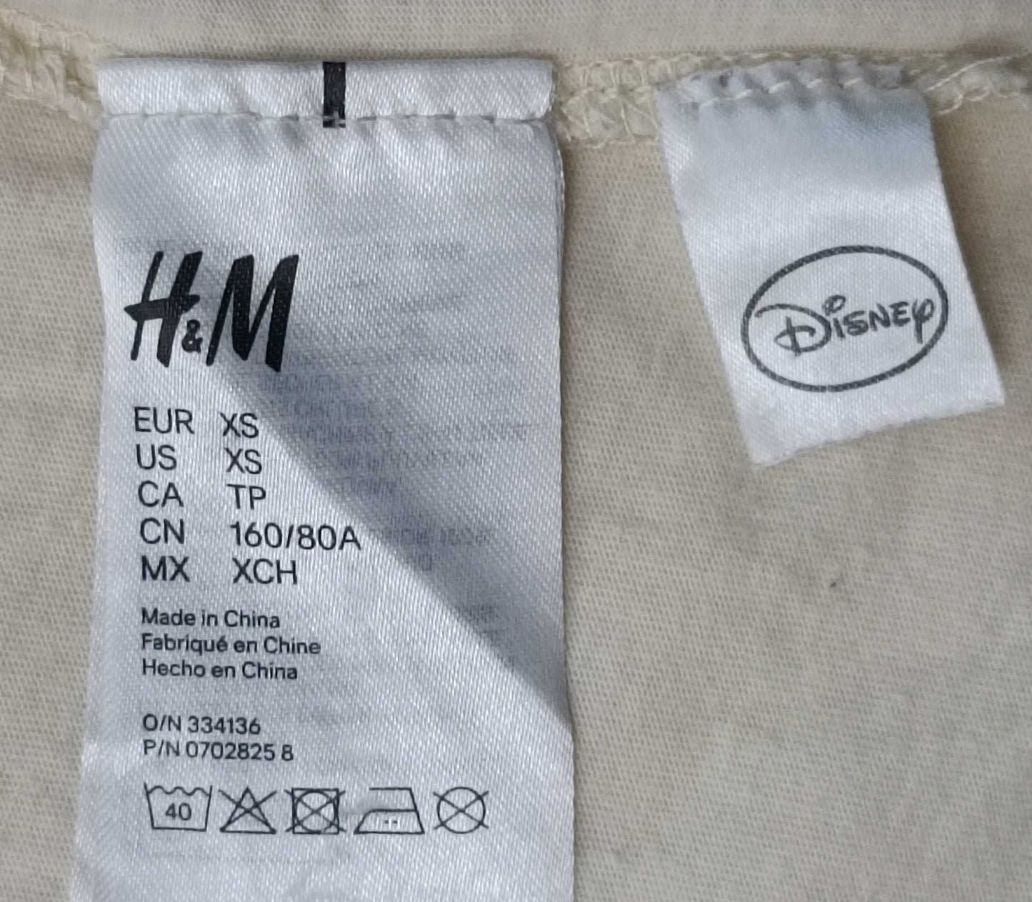 (ДАМСКО) (XS) H&M x Moschino Tee тениска