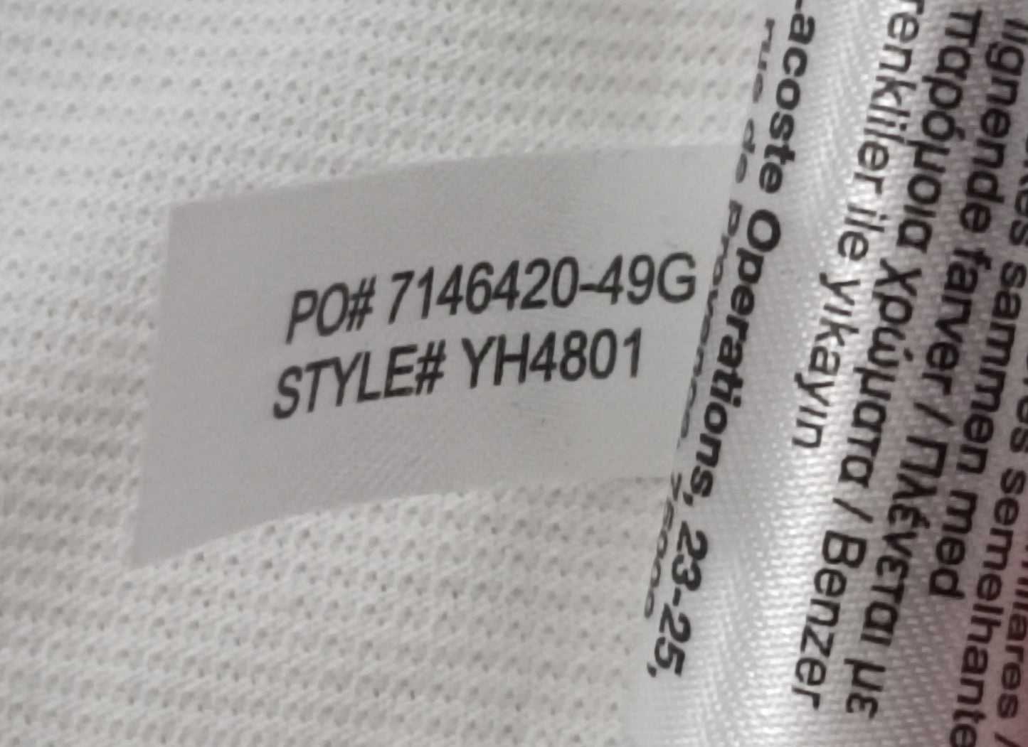 (S) Lacoste Polo Shirt тениска
