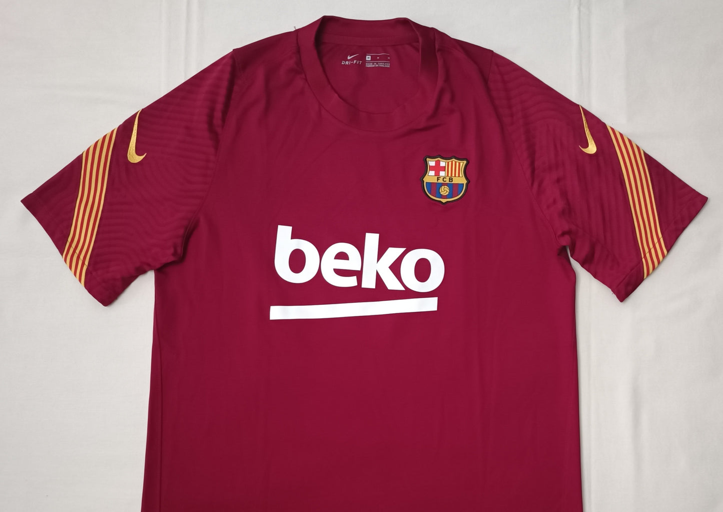 (M) Nike DRI-FIT FC Barcelona 2020/21 Strike Jersey тениска
