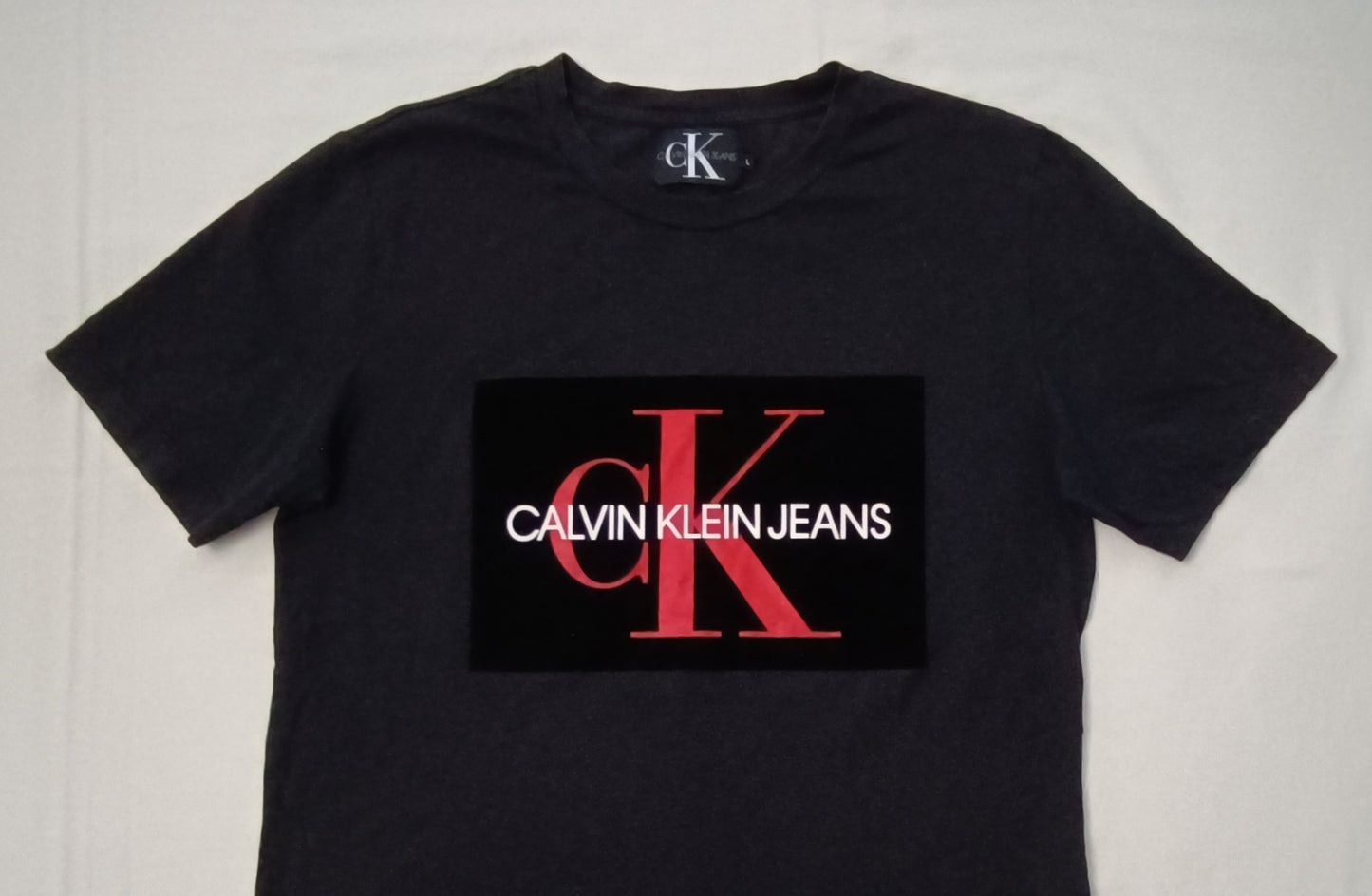 (L) Calvin Klein Jeans Shirt тениска
