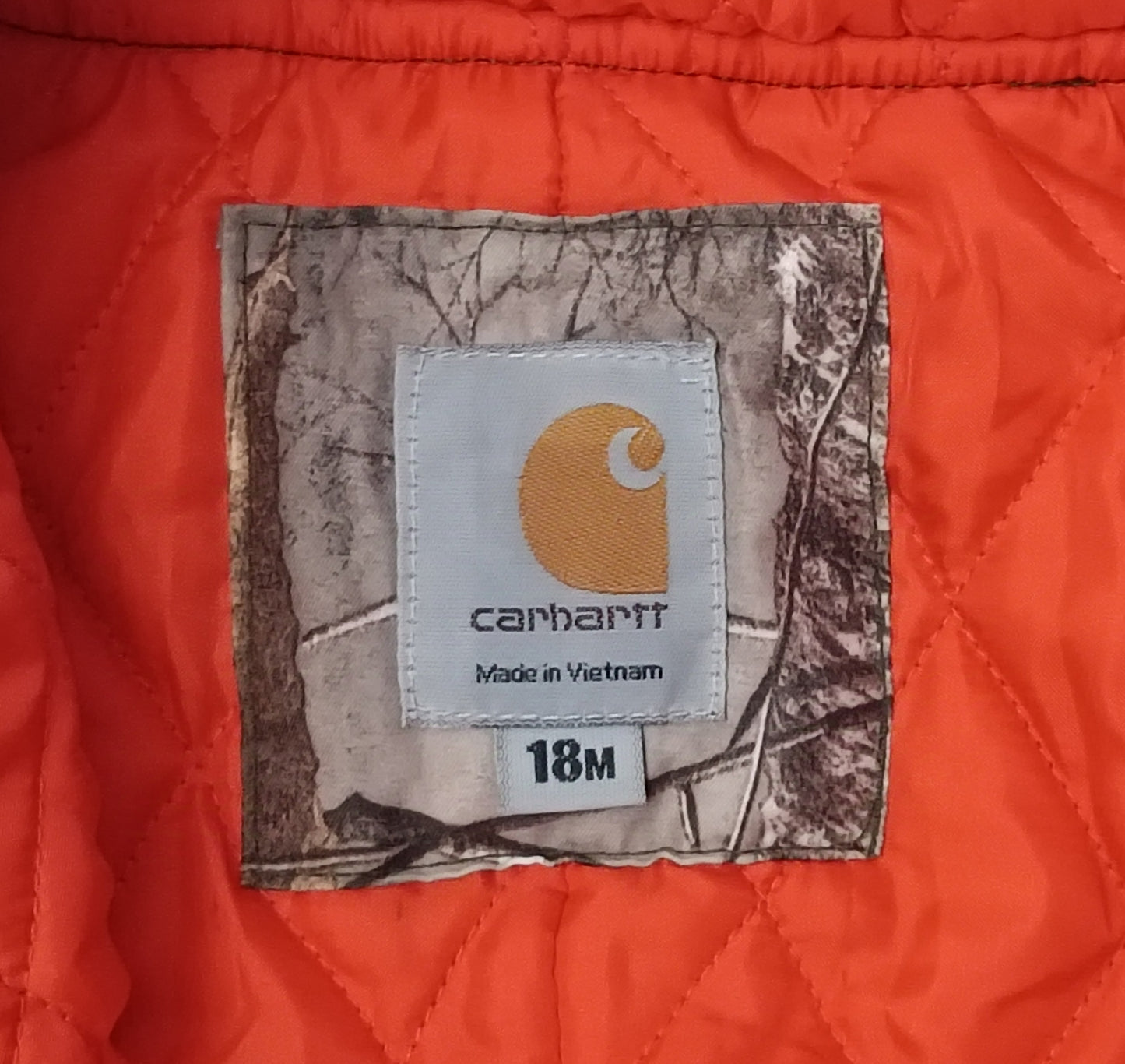 (ДЕТСКО) (18 месеца) Carhartt Snowsuit Camouflage космонавт