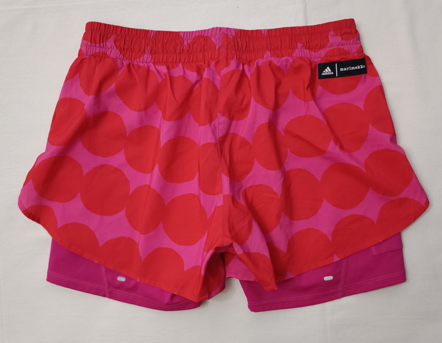 (ДАМСКО) (M) Adidas x Marimekko 2in1 Shorts шорти с клин 2в1
