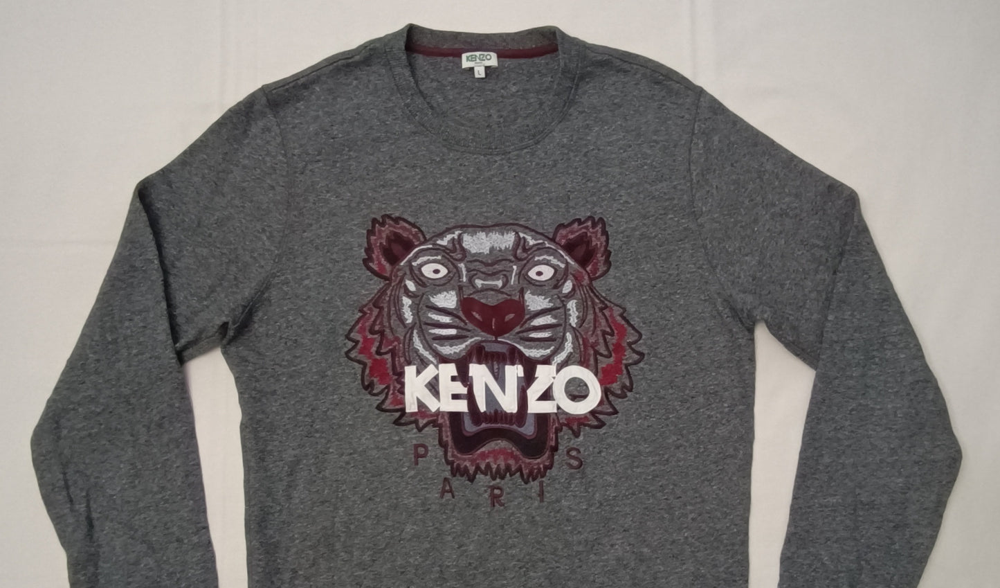 (L) Kenzo Paris Tiger Sweatshirt горнище