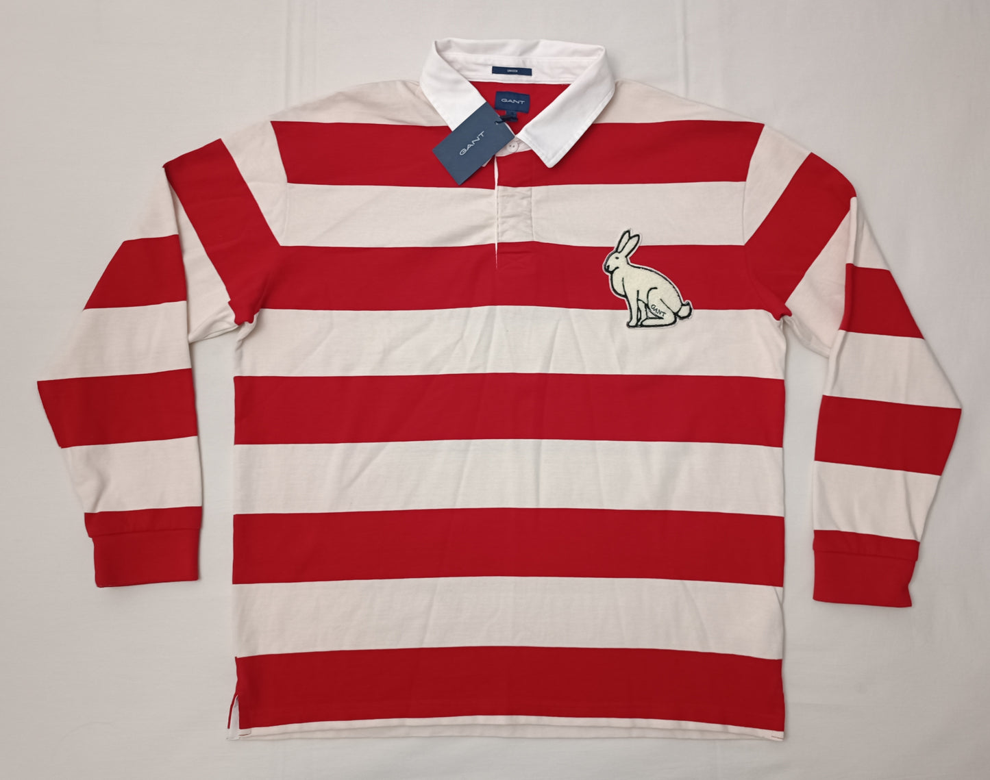 (L) Gant Polo Long Sleeve поло блуза