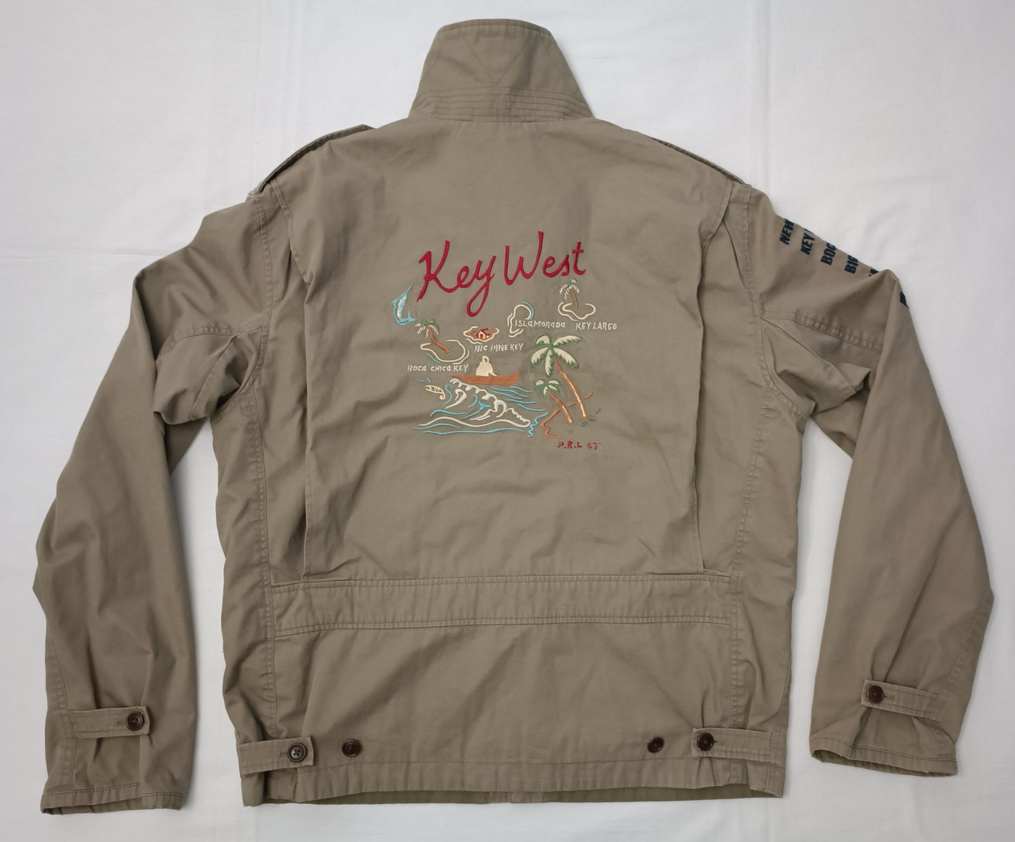 (M) POLO Ralph Lauren Vintage Key west M1941 Military Jacket яке