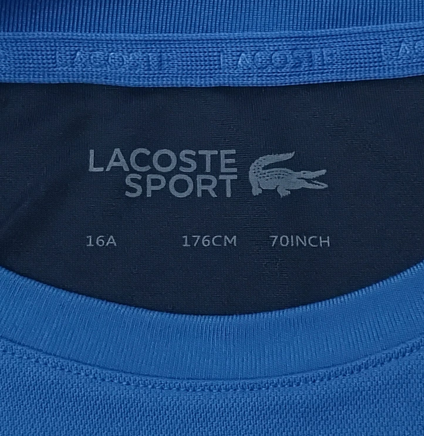 (ДЕТСКО) (Ръст 158-170см) Lacoste Sport Shirt тениска