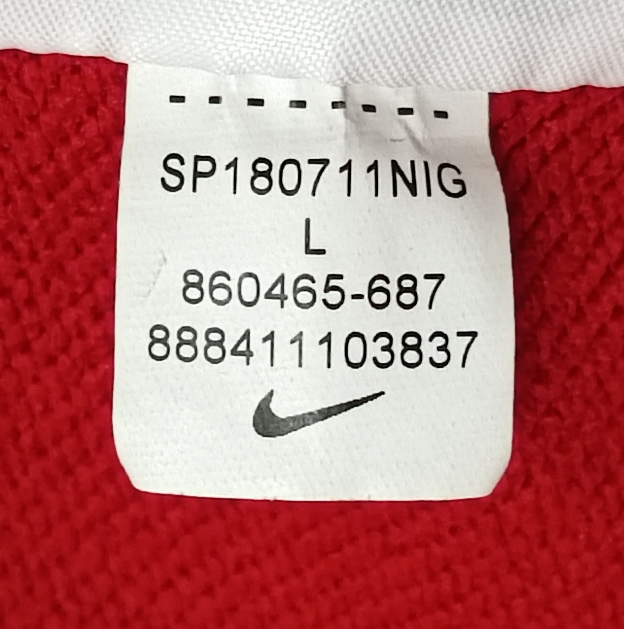 (L) Nike DRI-FIT Hoodie горнище