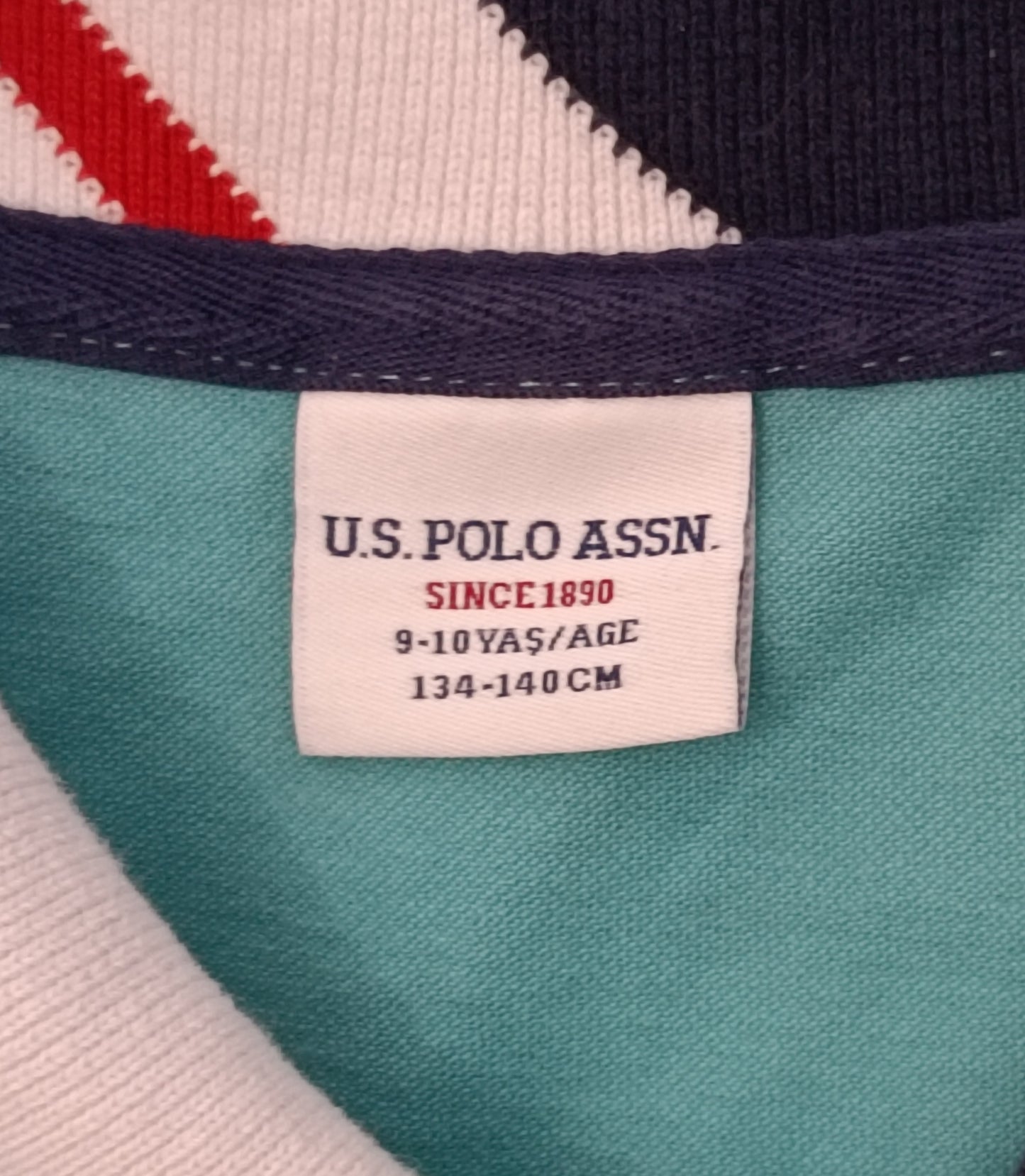 (ДЕТСКО) (Ръст 128-137см) U.S. Polo ASSN поло тениска