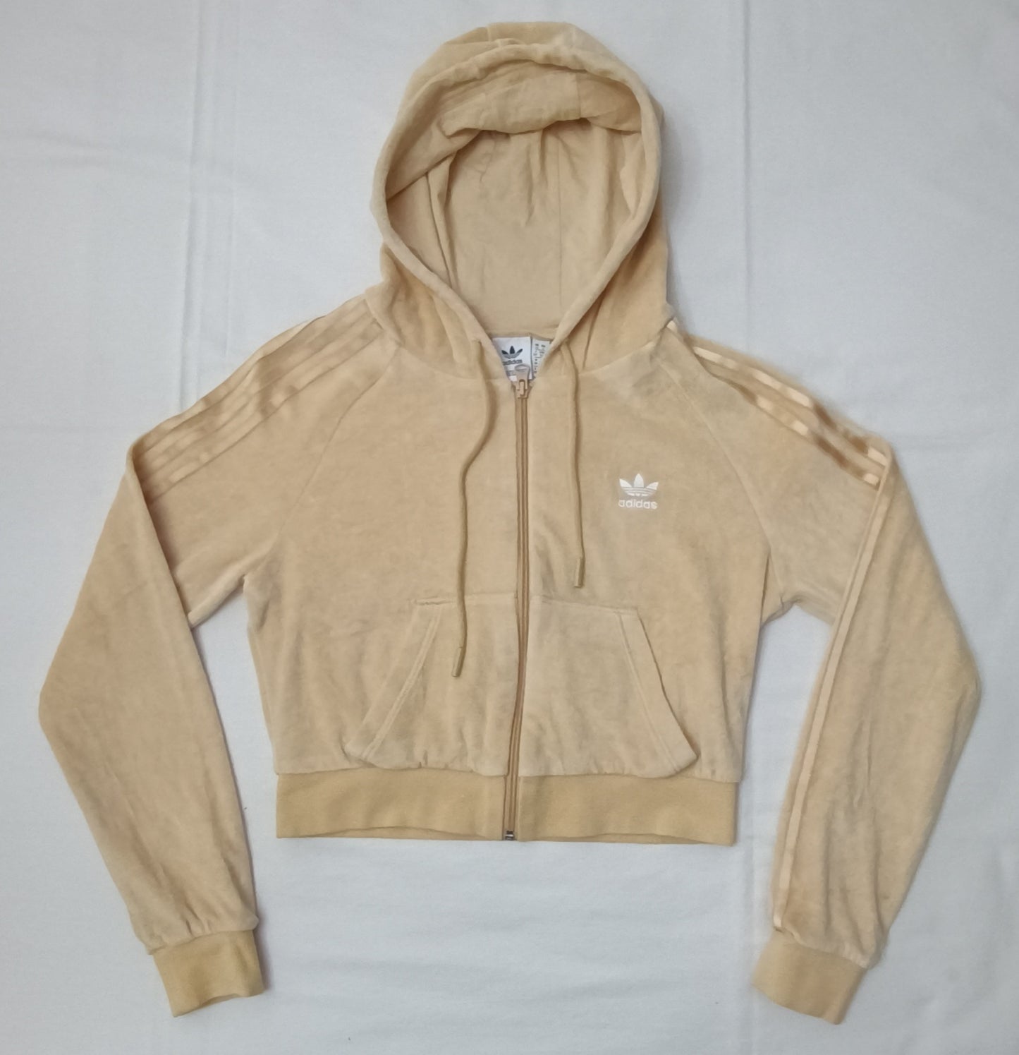 (ДАМСКО) (S) Adidas Originals Velour Tracksuit екип (горнище и долнище)