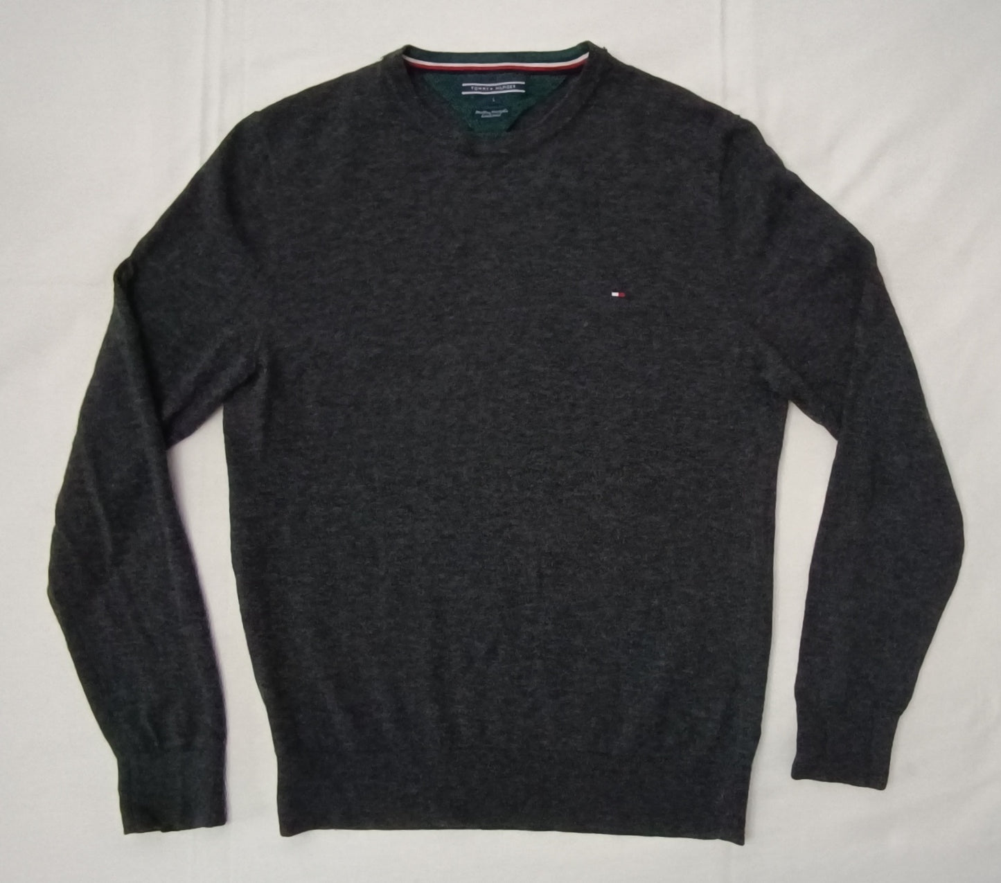 (L) Tommy Jeans Merino Wool Pullover мерино вълна пуловер