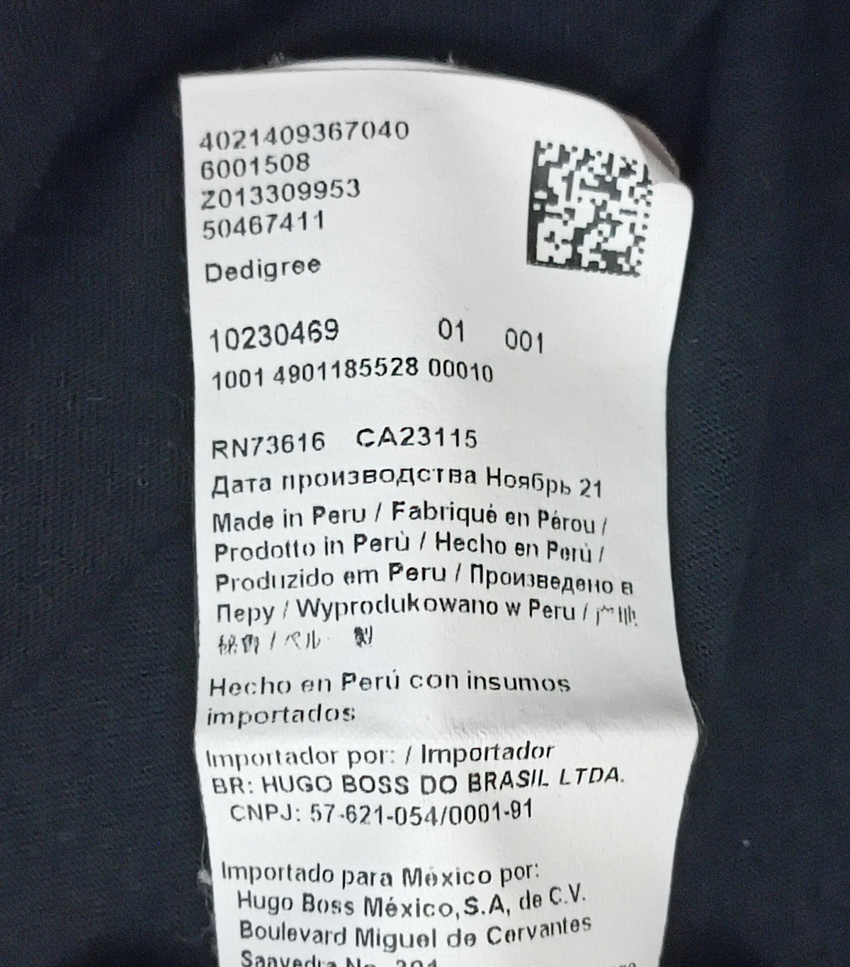 (S) Hugo Boss Dedigree Shirt тениска