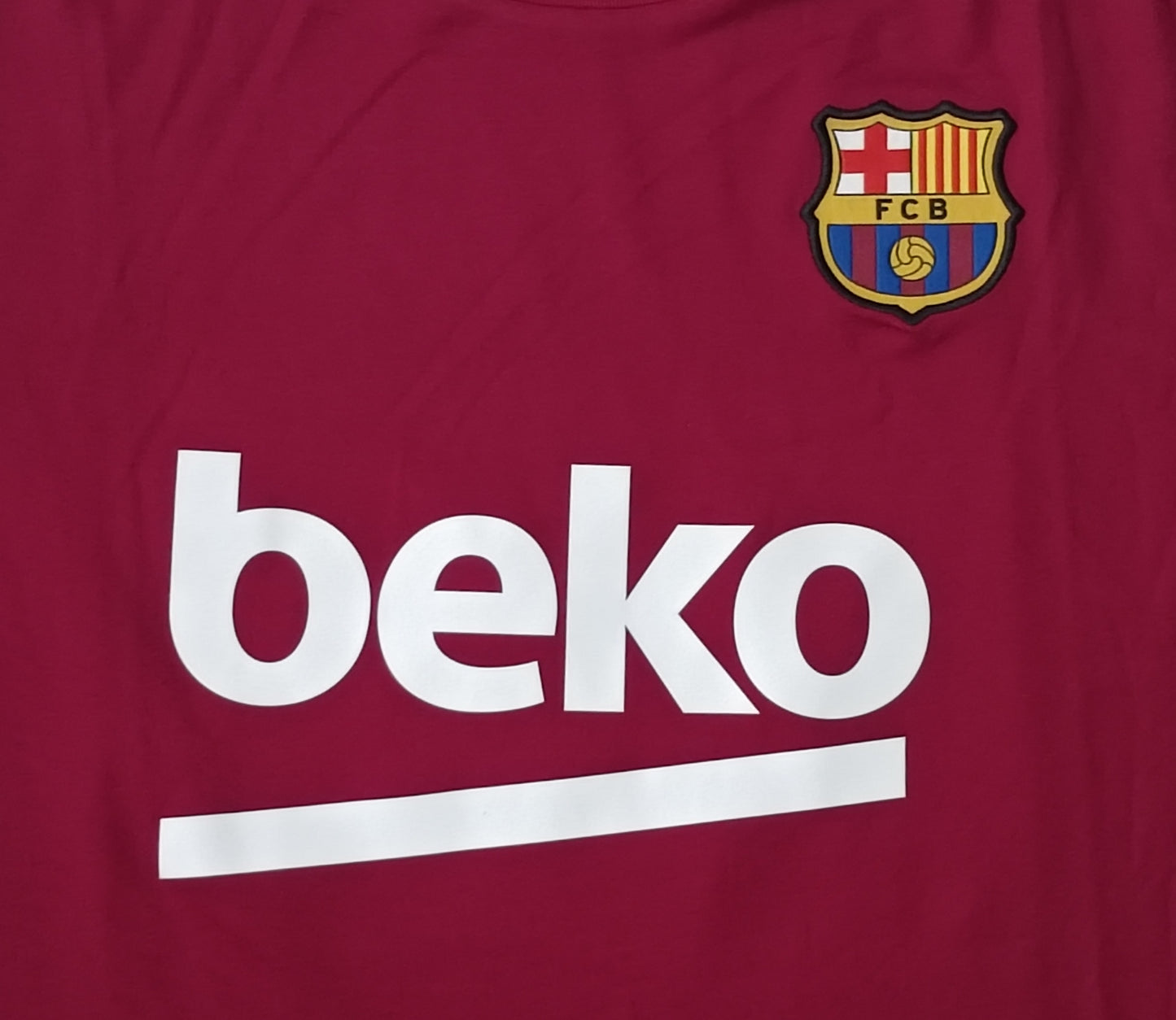 (M) Nike DRI-FIT FC Barcelona 2020/21 Strike Jersey тениска