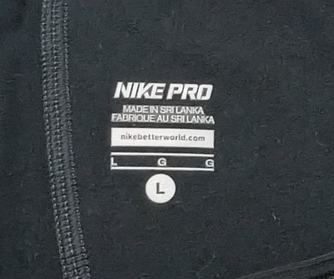 (ДАМСКО) (L) Nike PRO Combat DRI-FIT Shield Hyperwarm Sweatshirt горнище