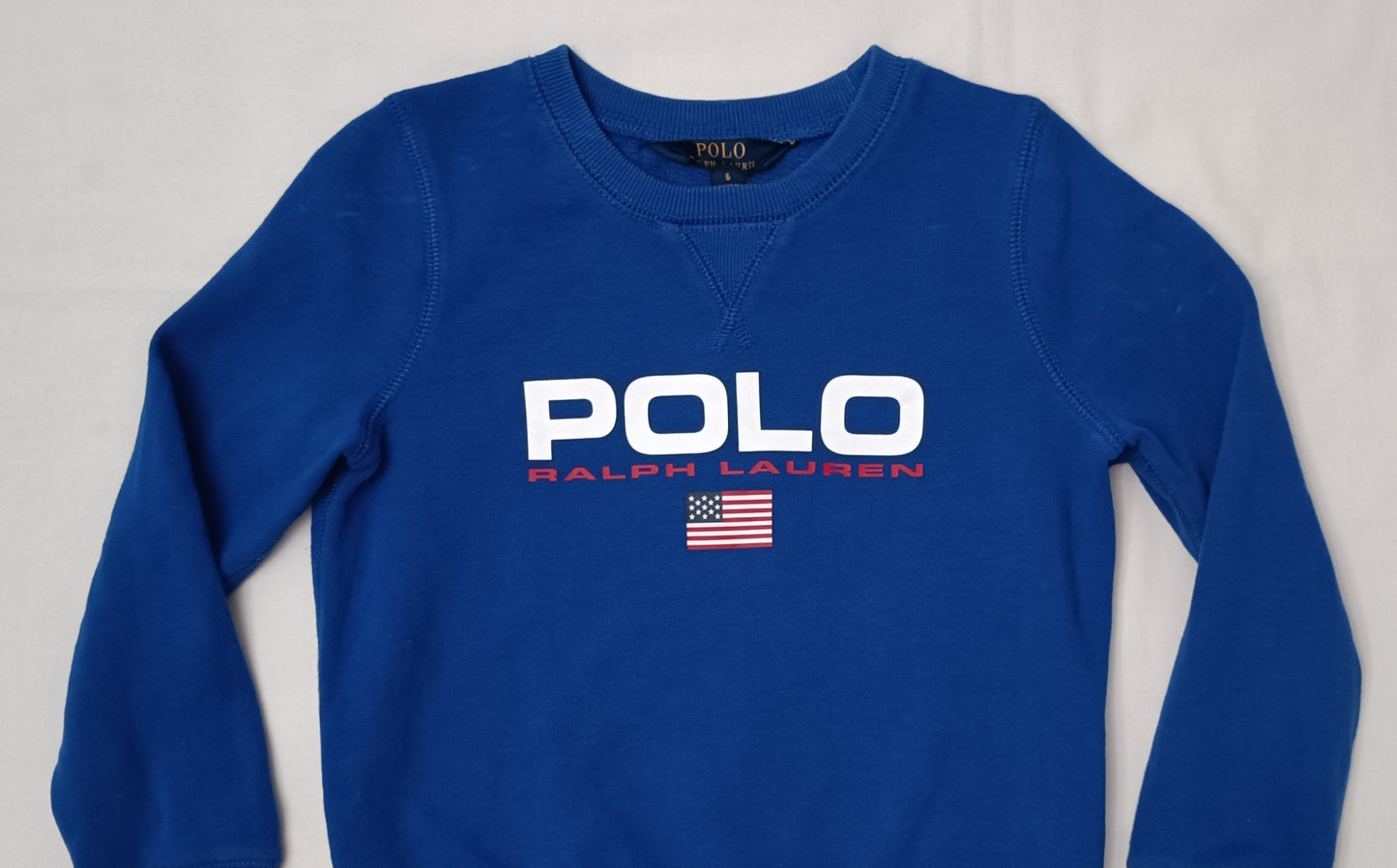 (ДЕТСКО) (Ръст 116-122см) POLO Ralph Lauren Sweatshirt горнище
