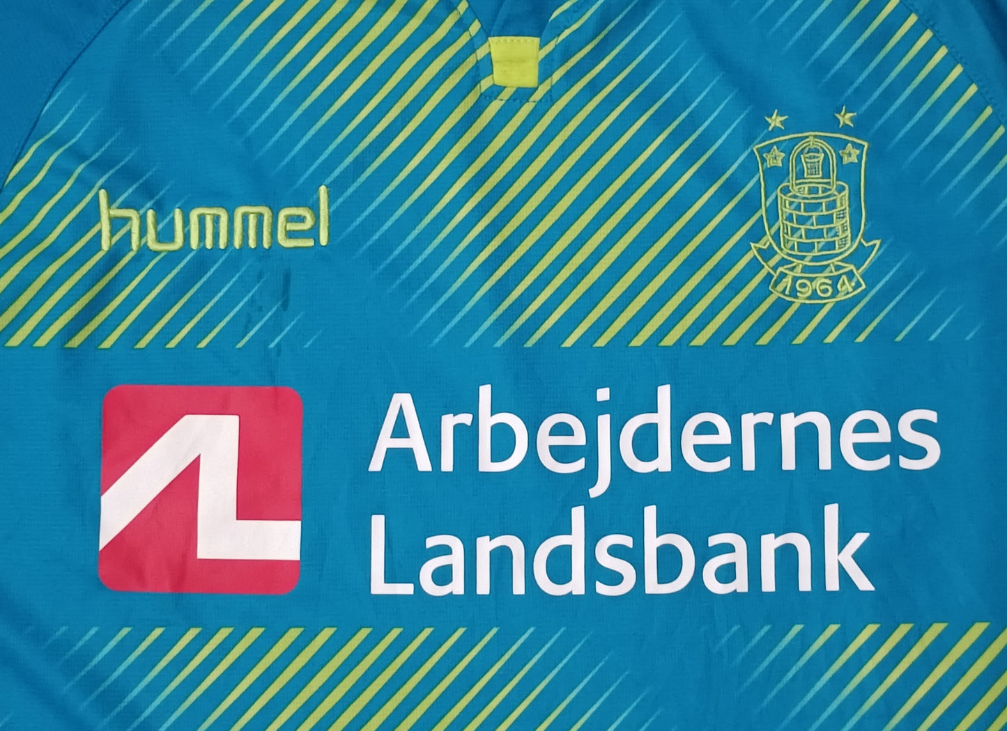 (L) Hummel Brondby 2017/19 Third Jersey тениска