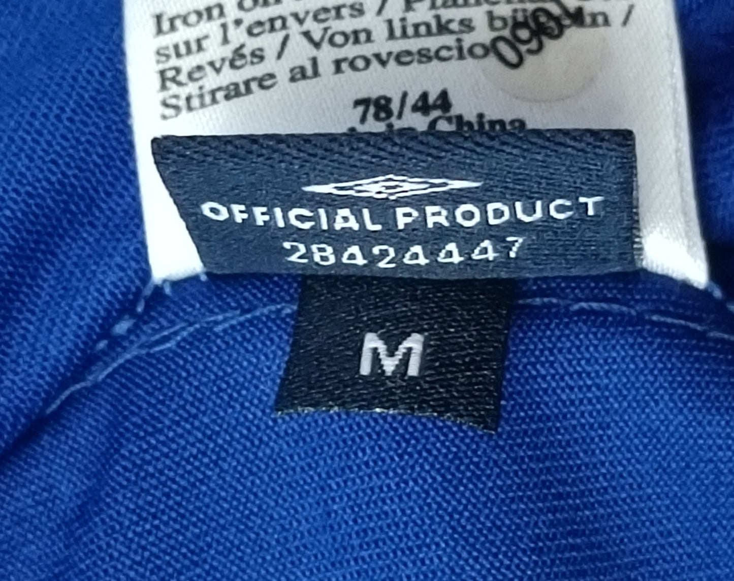 (M) Umbro Everton 2007/08 Home Jersey тениска