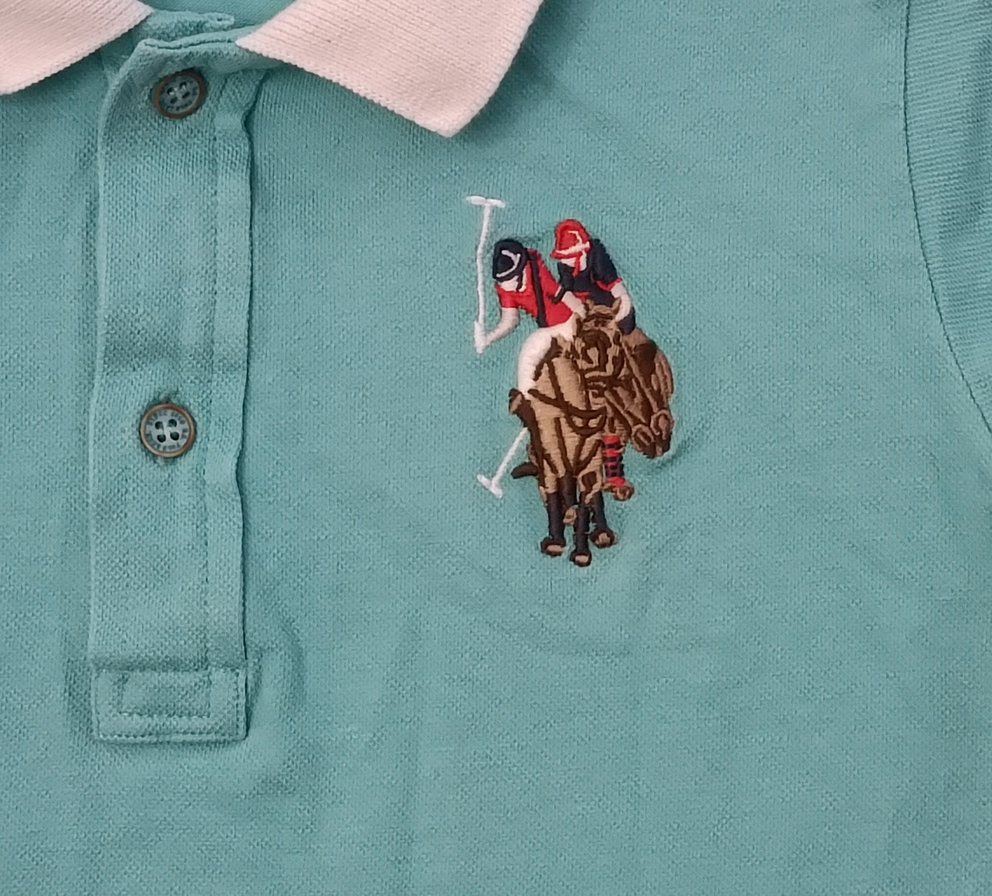 (ДЕТСКО) (Ръст 128-137см) U.S. Polo ASSN поло тениска