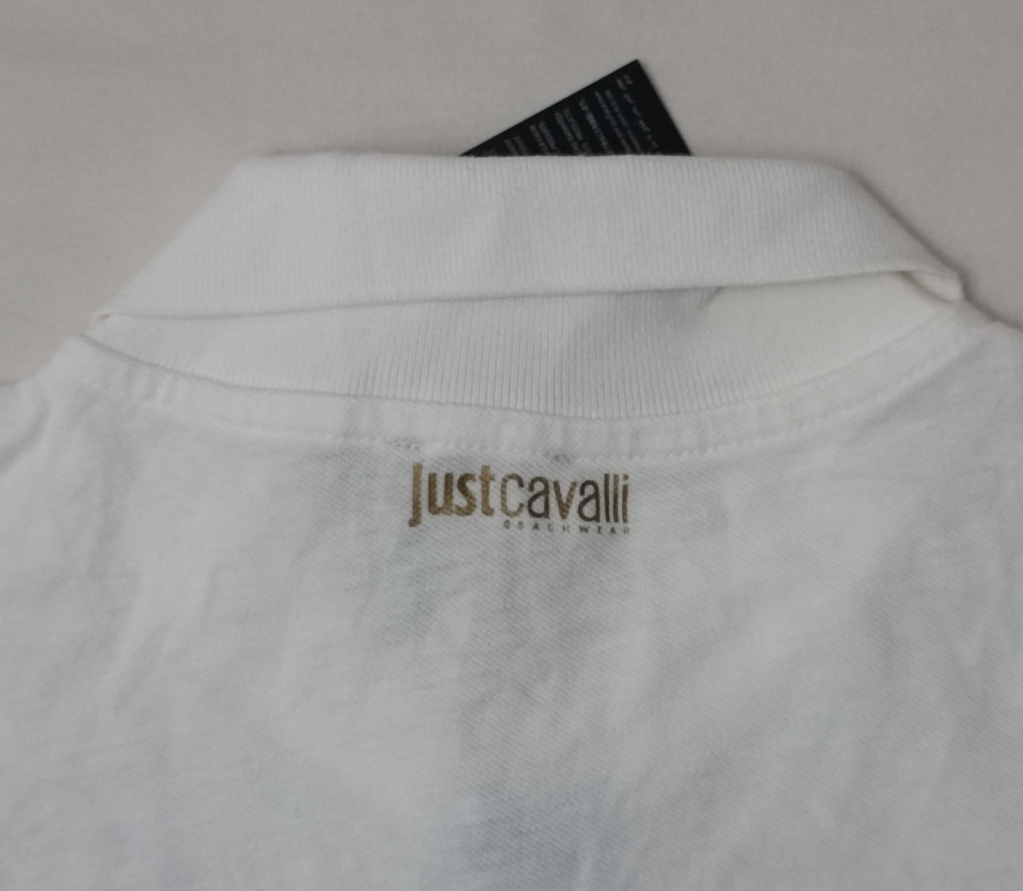 (XL) Just Cavalli Printed Polo Shirt поло тениска