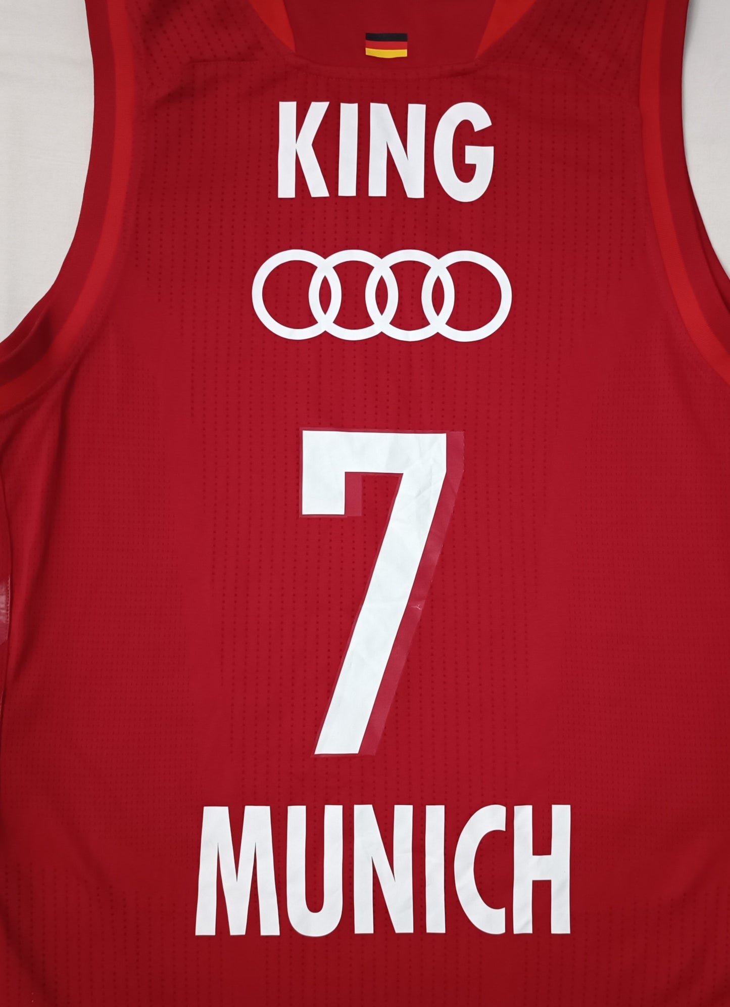(2XL) Adidas Bayern Munchen #7 King Home Jersey потник