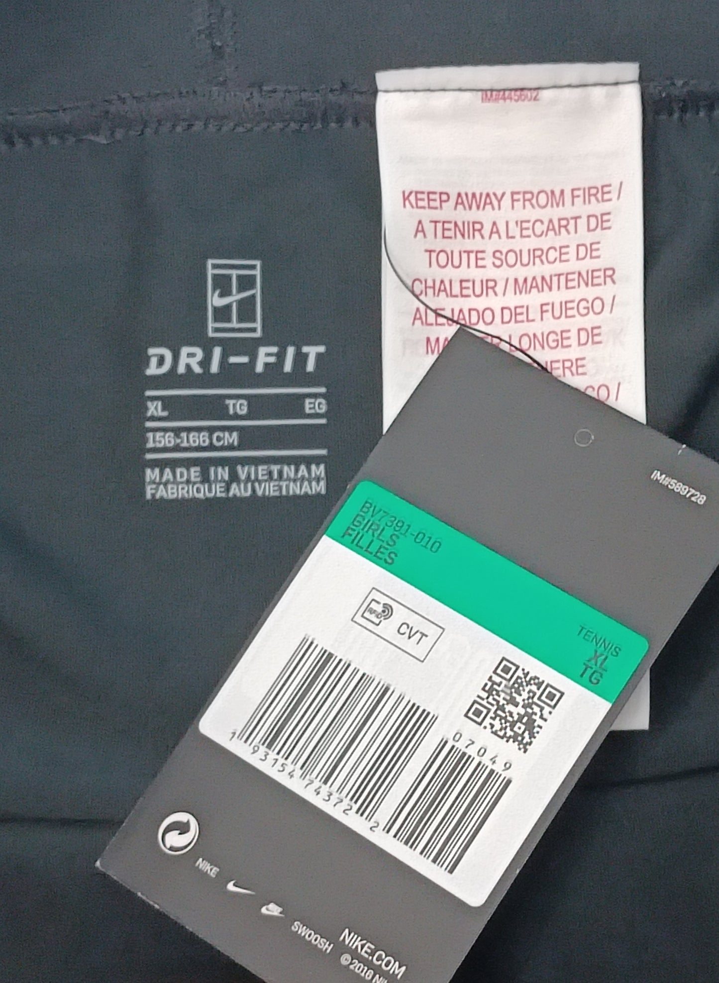 (ДЕТСКО) (Ръст 156-166см) Nike Court DRI-FIT Tennis 2in1 Skirt пола с клин 2в1