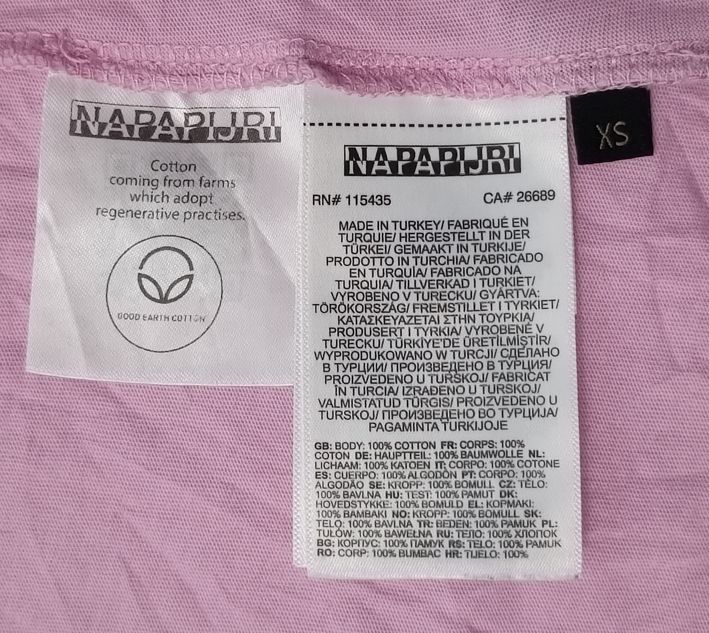 (ДАМСКО) (XS) Napapijri Shirt тениска