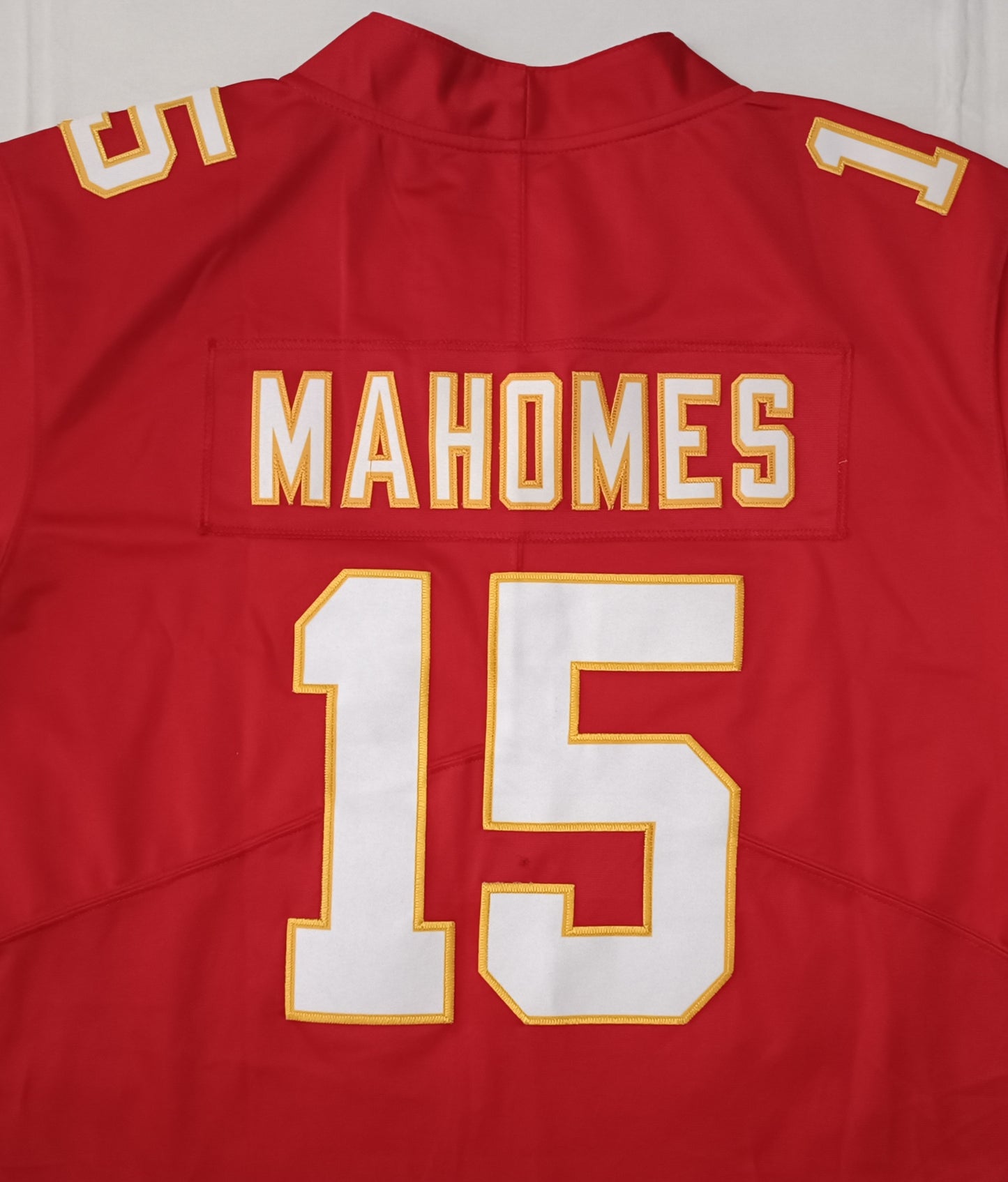 (M) Nike NFL Kansas City Chiefs #15 Mahomes Jersey тениска
