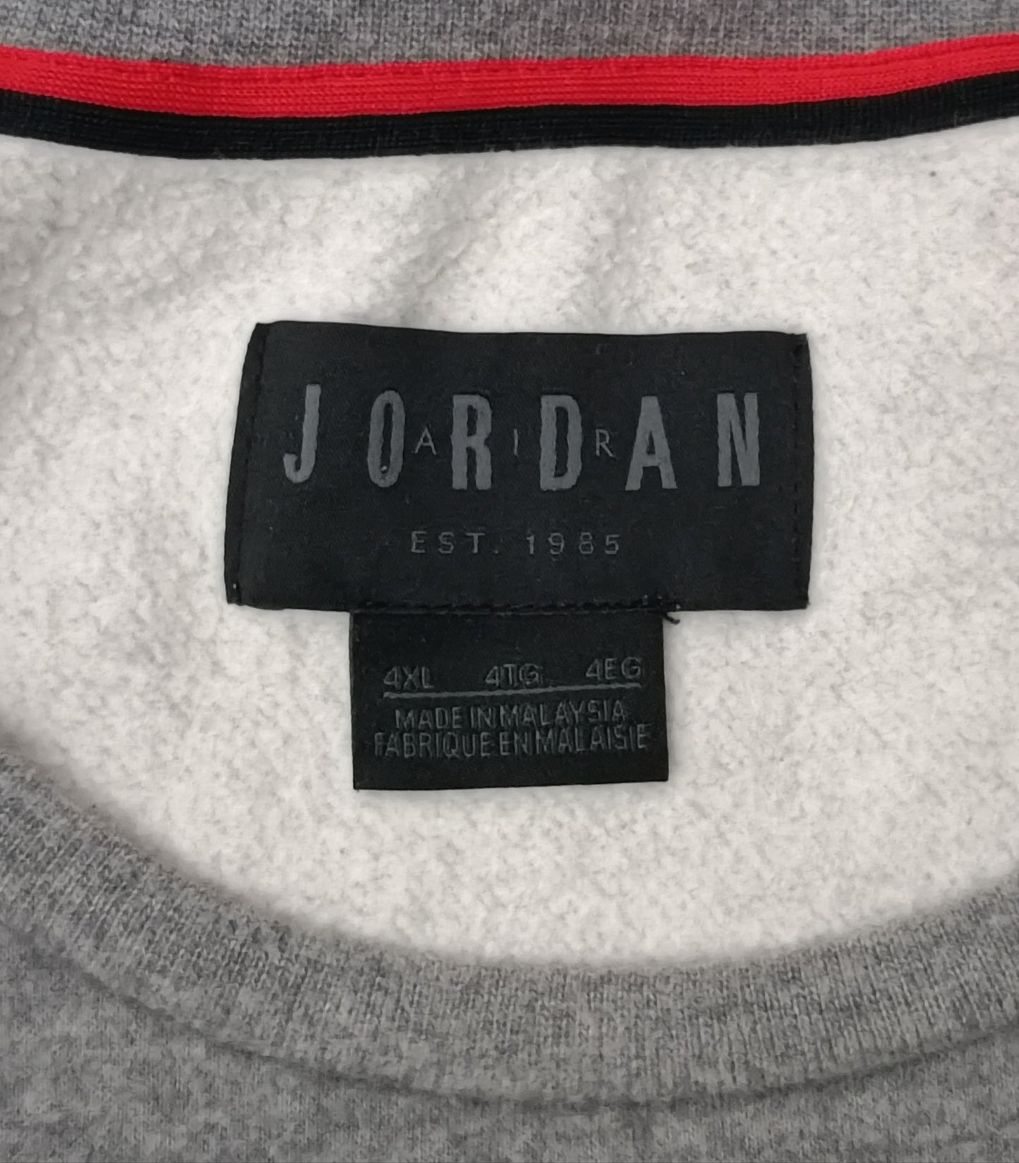 (4XL) Jordan AIR Nike Sweatshirt горнище