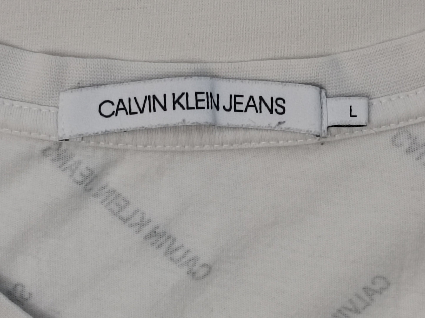 (L) Calvin Klein Jeans Shirt тениска
