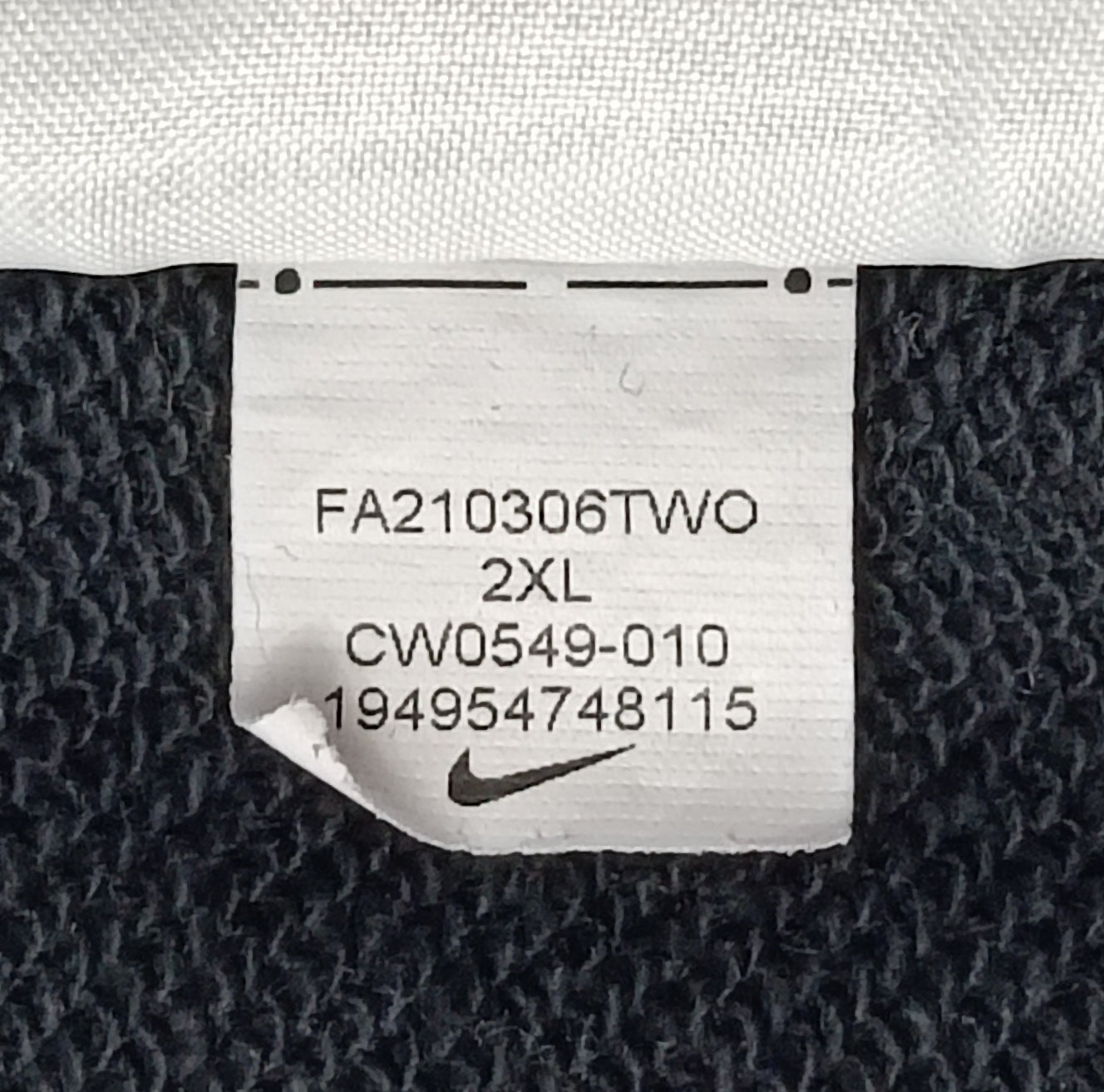(2XL) Nike x PSG Paris Saint-Germain Sweatshirt горнище