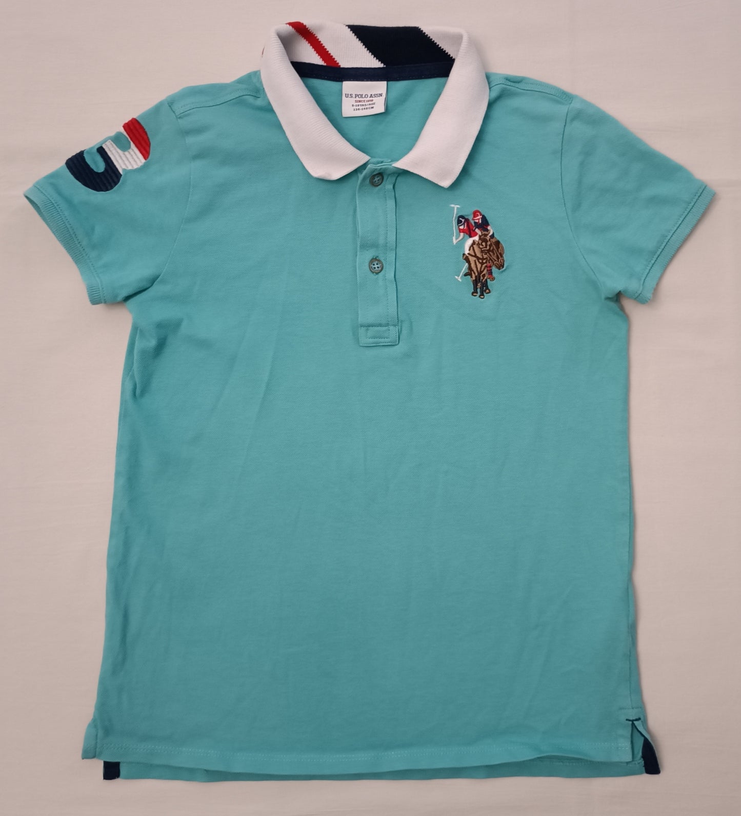 (ДЕТСКО) (Ръст 128-137см) U.S. Polo ASSN поло тениска