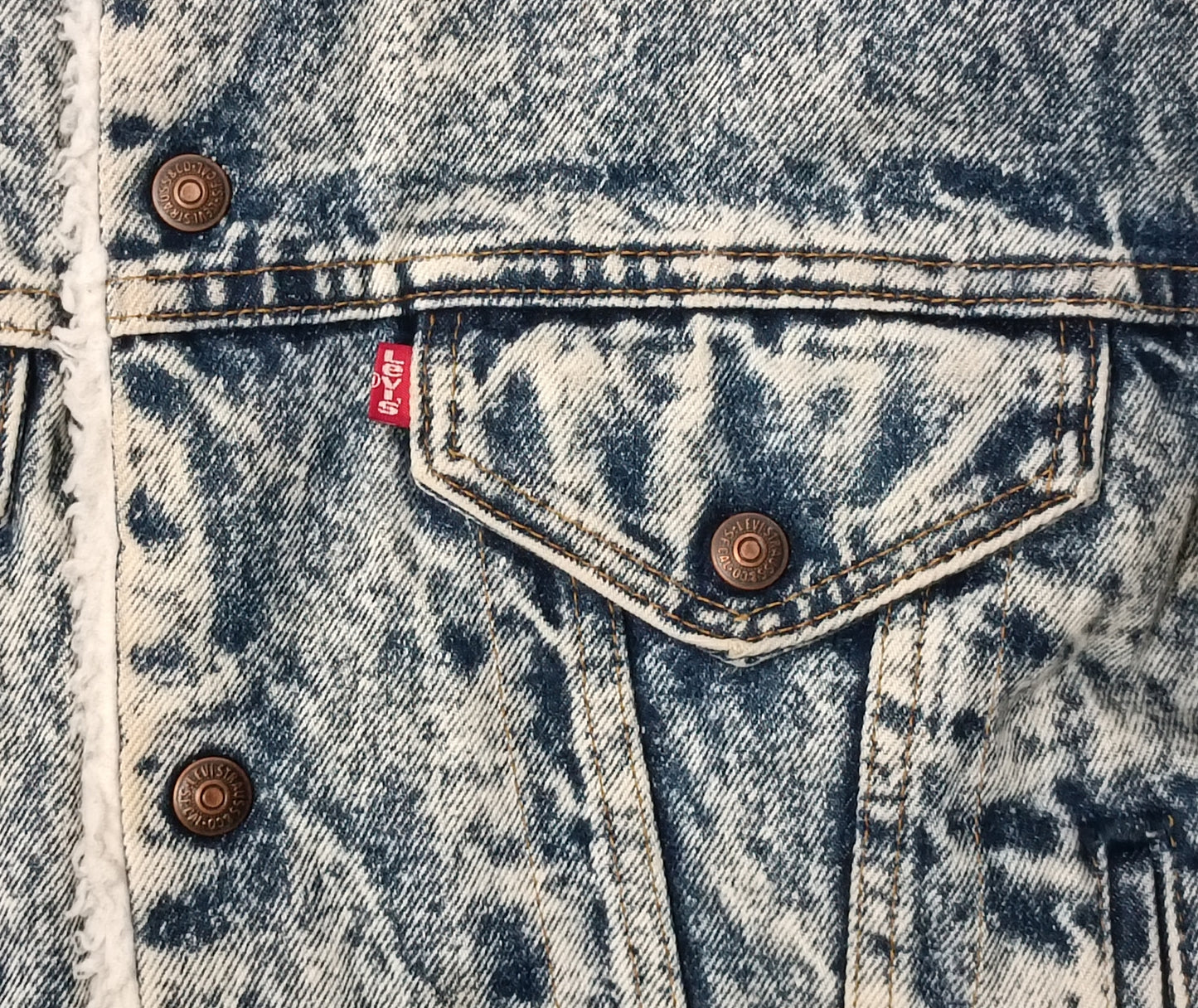 (ДАМСКО) (M) Levi's San Francisco 80s Vintage Jacket дънково яке