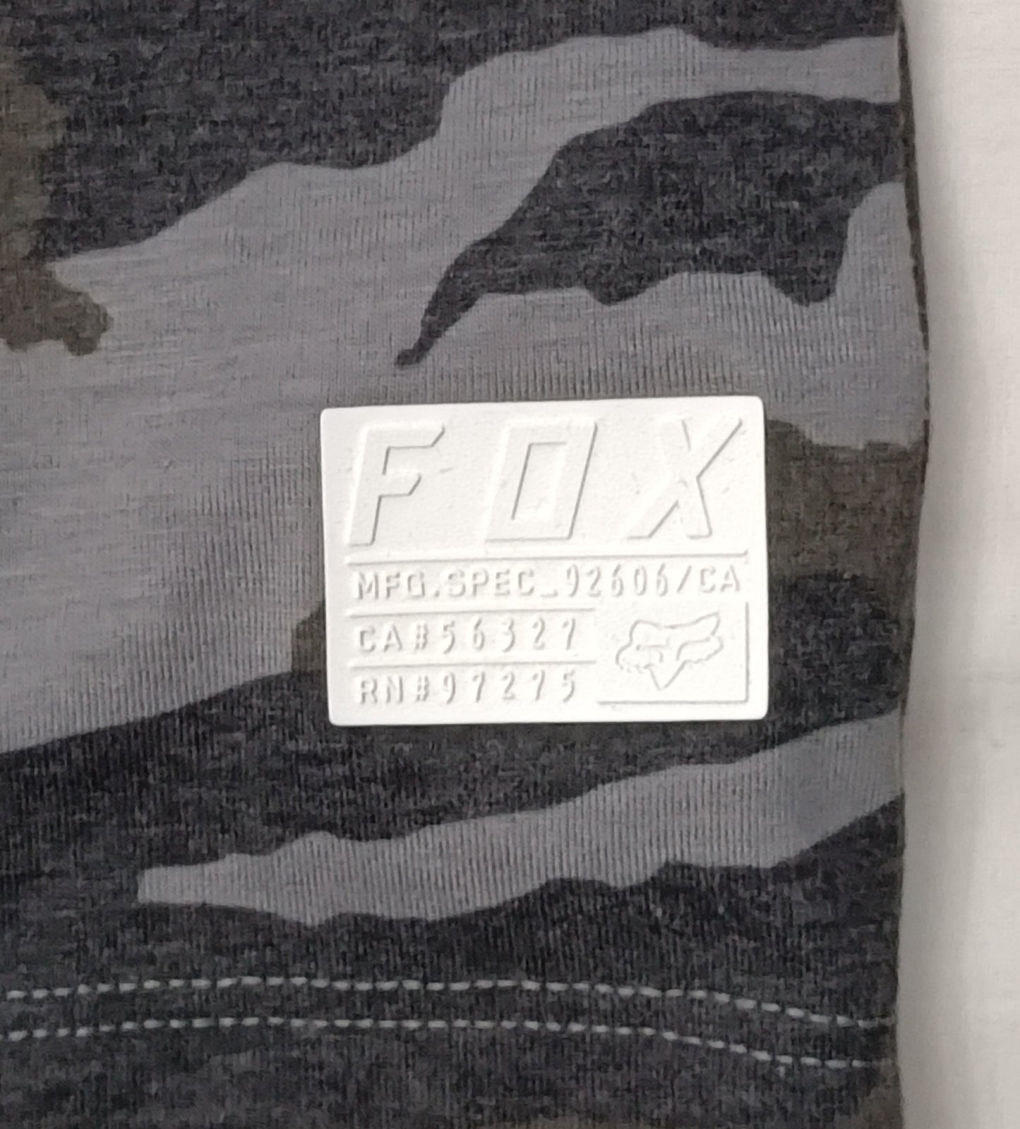 (M) Fox Ranger Camouflage Long Sleeve Top блуза