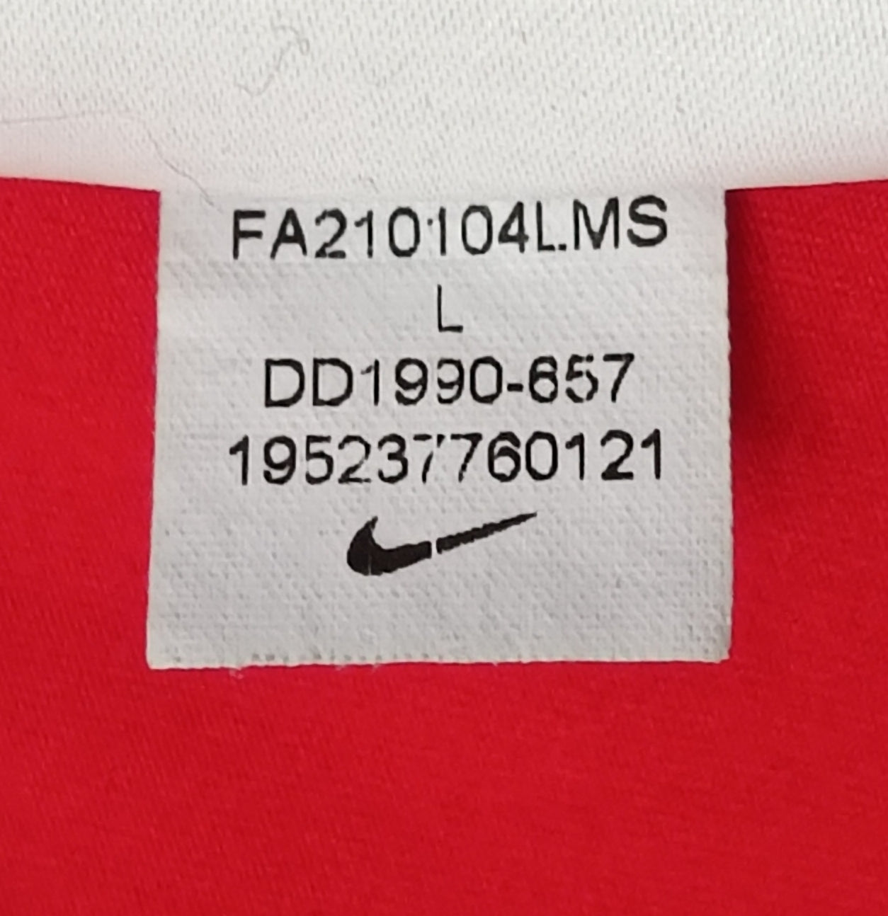 (L) Nike PRO DRI-FIT Tight Fit Long Sleeve блуза