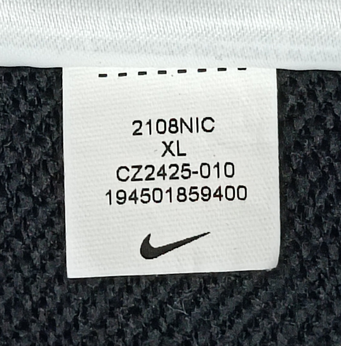 (XL) Nike DRI-FIT Fleece Hoodie горнище