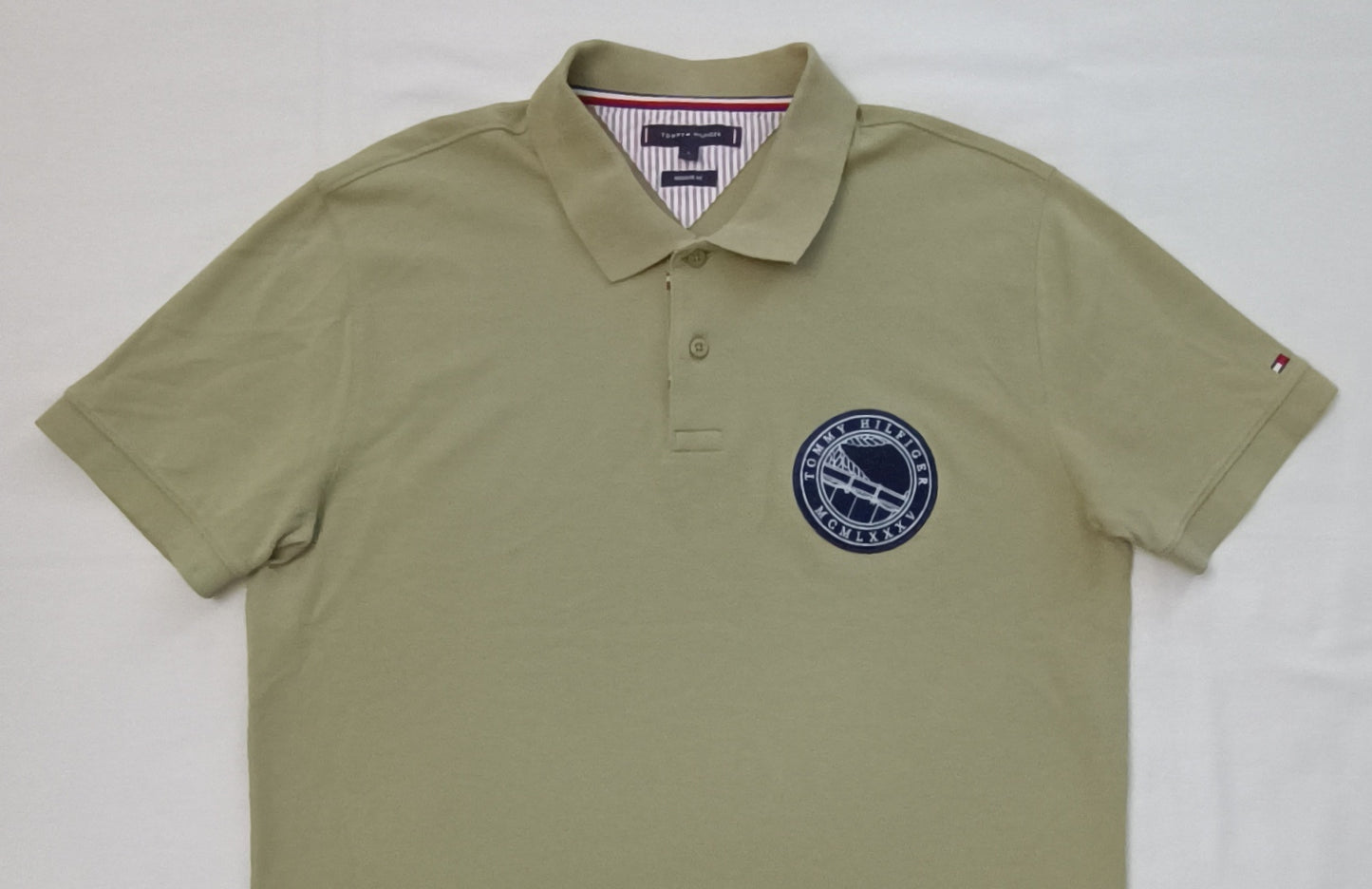 (L) Tommy Hilfiger Polo Shirt поло тениска