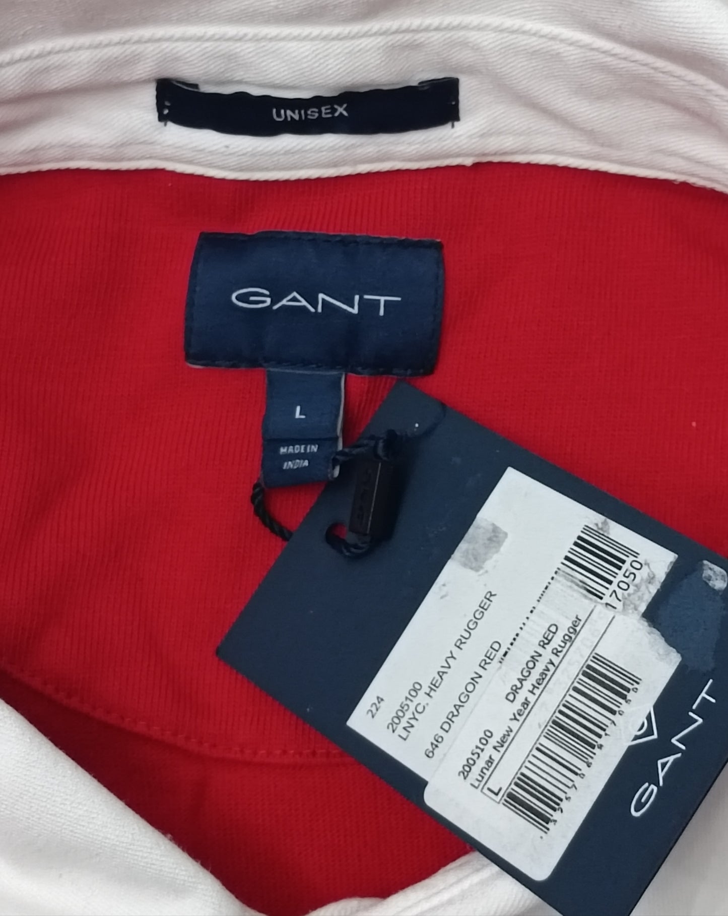 (L) Gant Polo Long Sleeve поло блуза