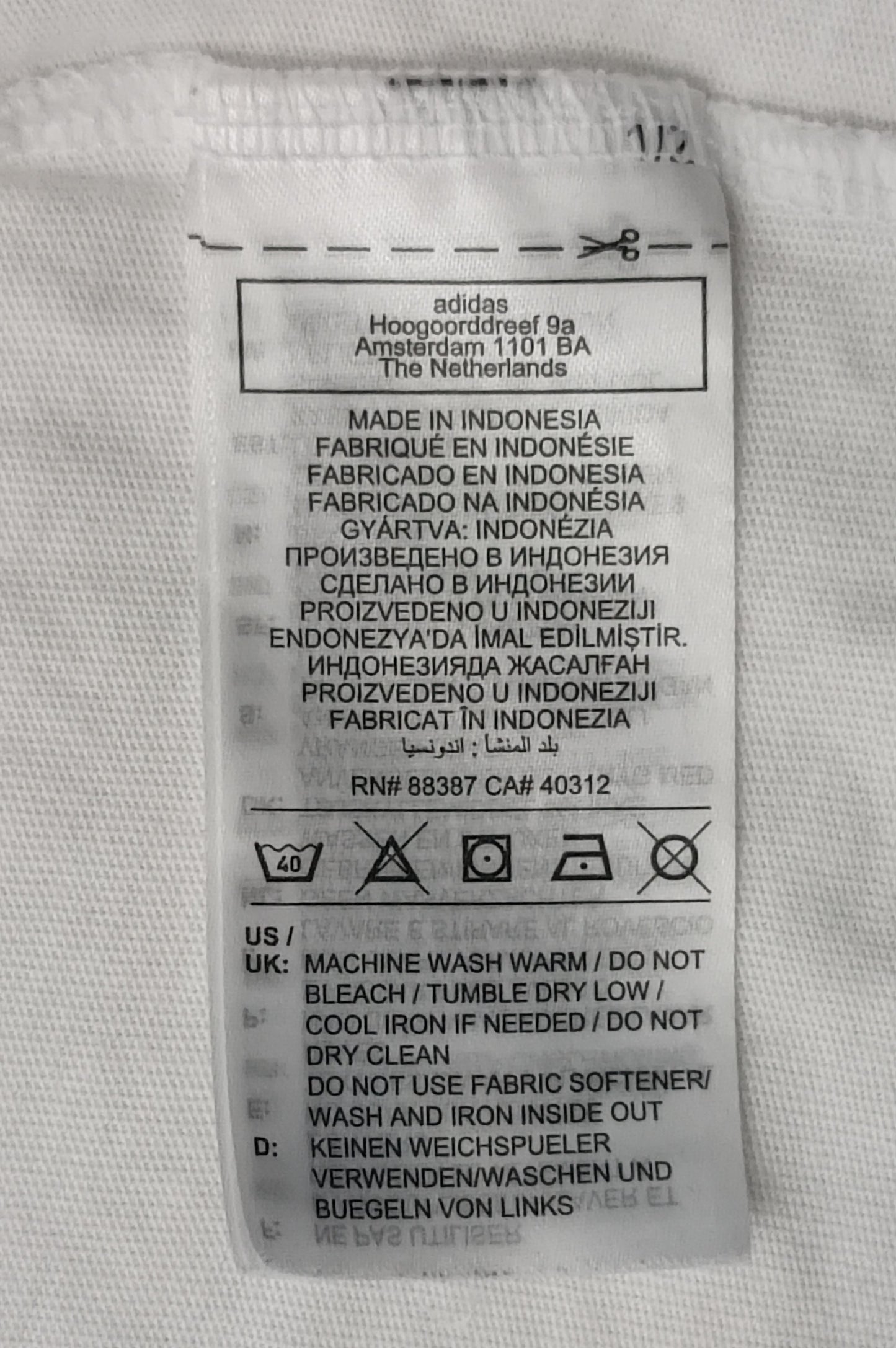 (L) Adidas German Engineering Graphic Tee тениска