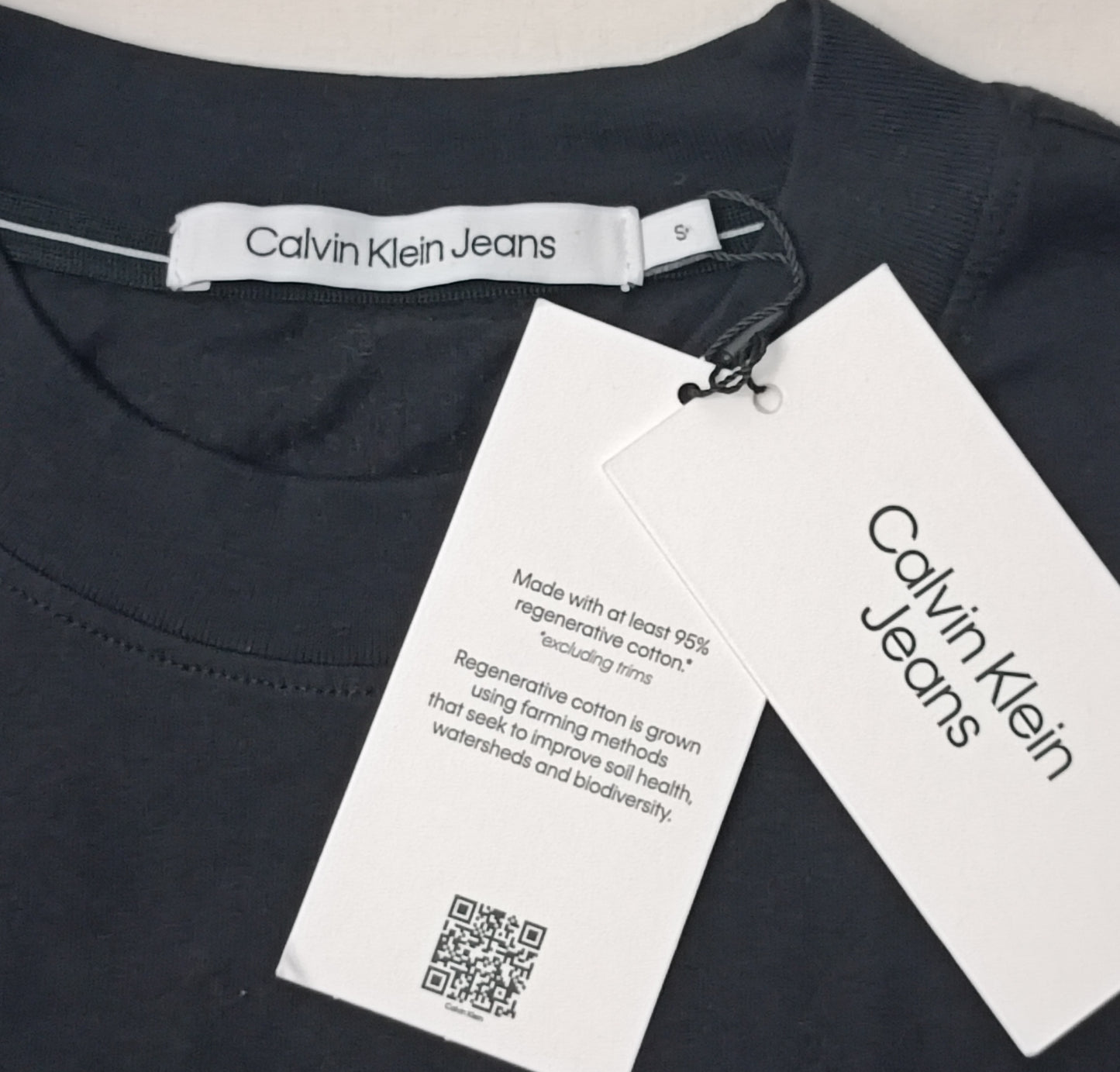 (S) Calvin Klein Jeans Shirt тениска