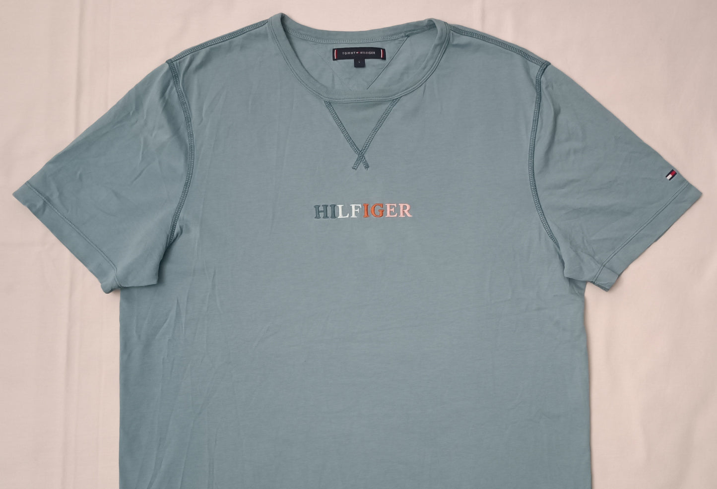 (L) Tommy Hilfiger T-Shirt тениска