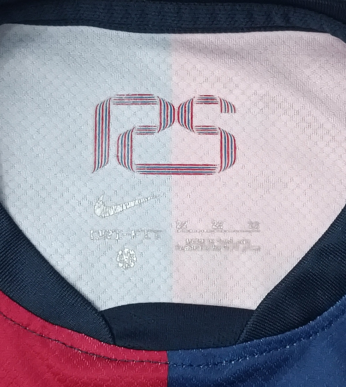 (ДЕТСКО) (Ръст 147-158см) Nike DRI-FIT FC Barcelona #19 Lamine Yamal 2024/25 Home Jersey тениска