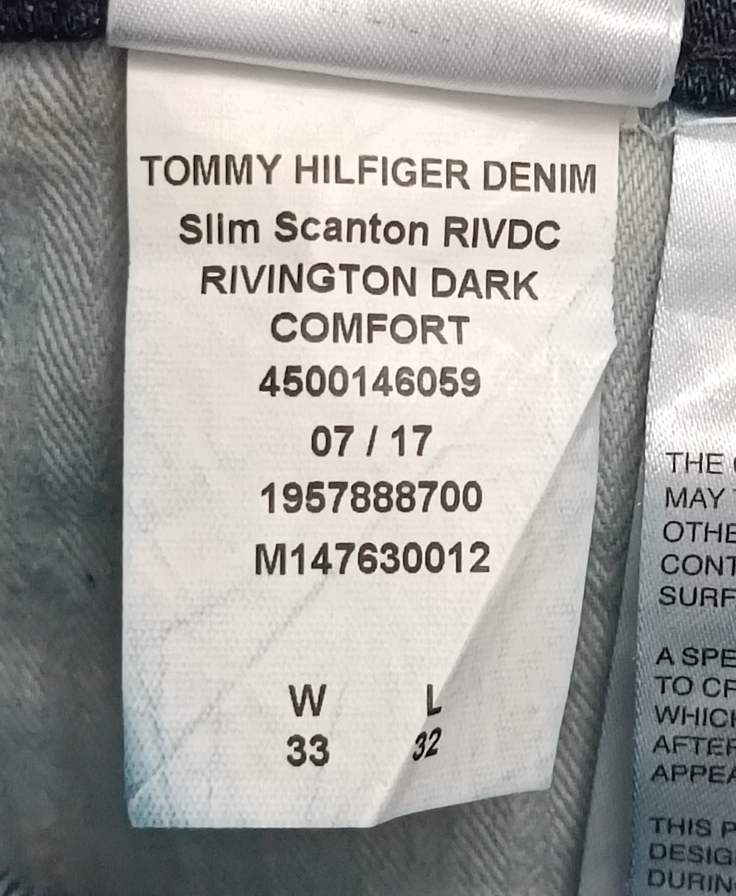 (33, M) Tommy Hilfiger Denim дънки