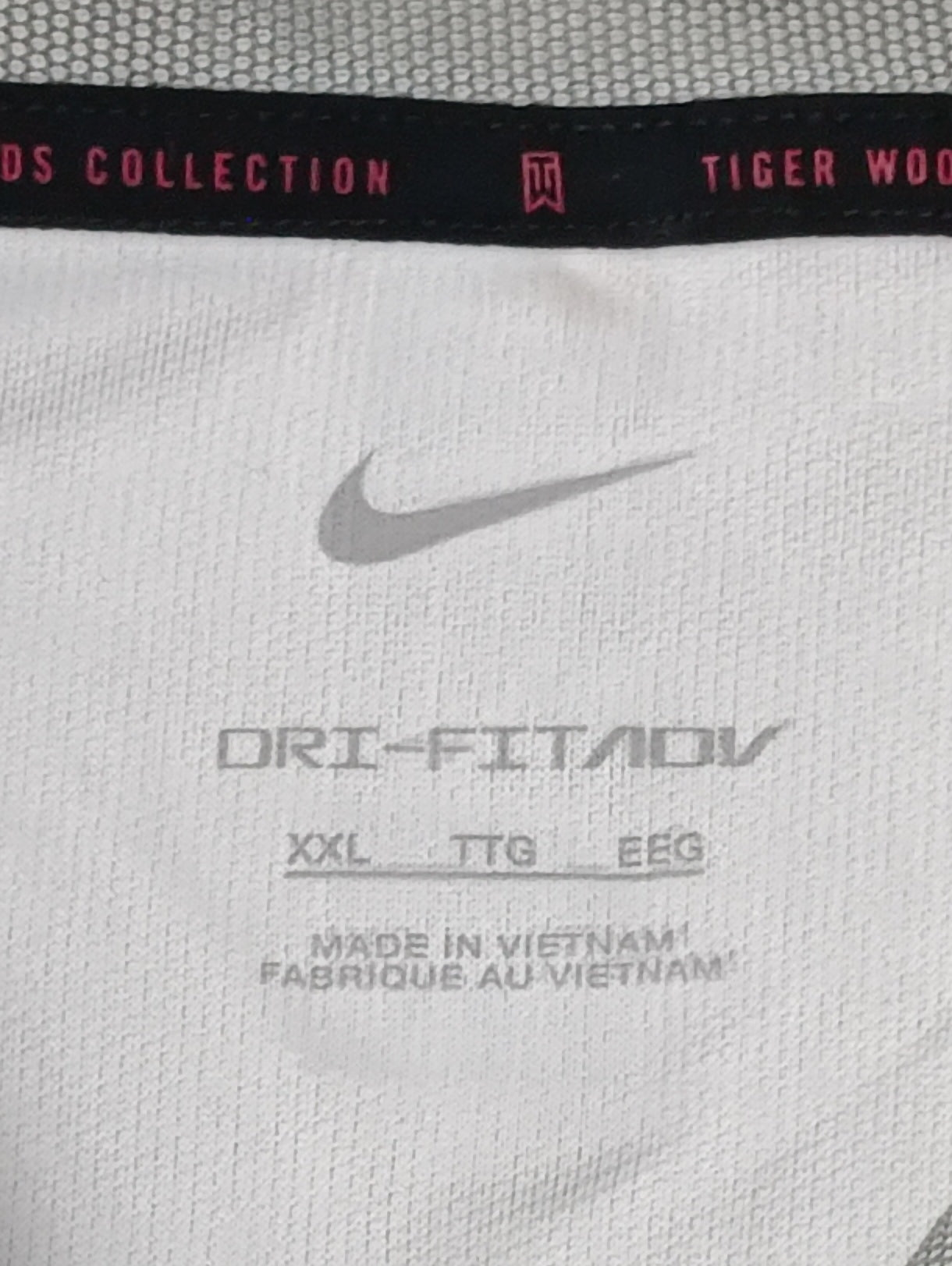 (2XL) Nike DRI-FIT ADV Tiger Woods Shirt тениска