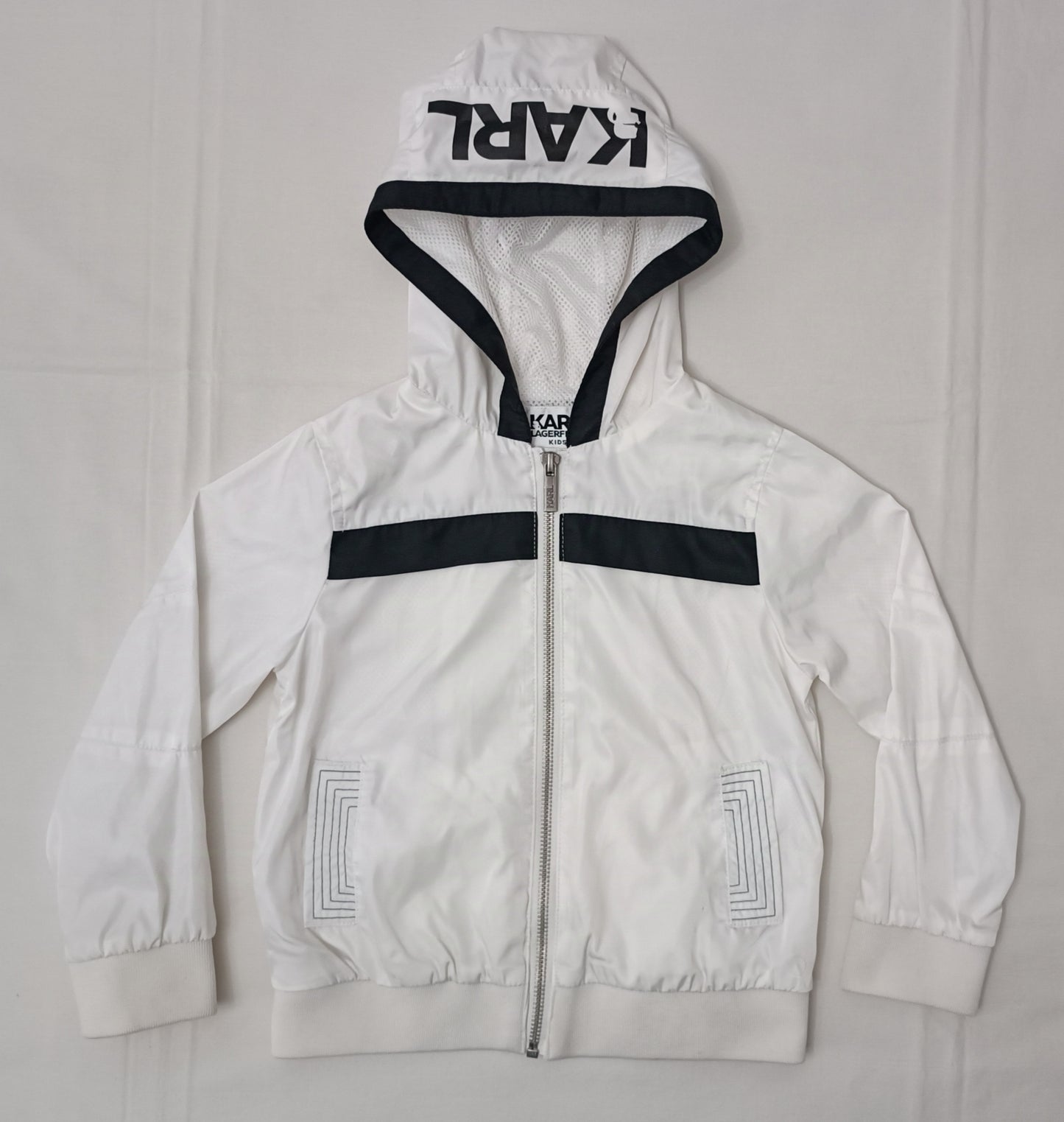 (ДЕТСКО) (Ръст до 102см, 4 години) Karl Lagerfeld Woven Jacket яке