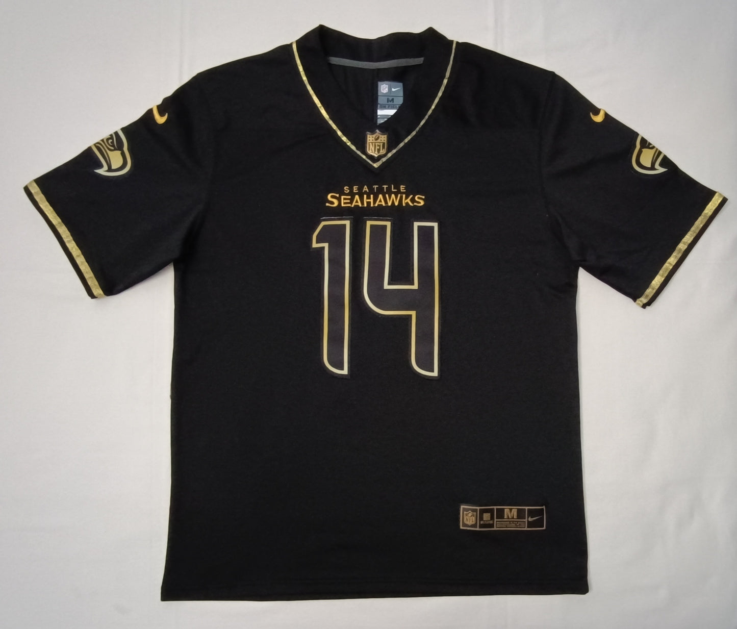 (M) Nike NFL Seattle Seahawks #14 Metcalf Jersey тениска