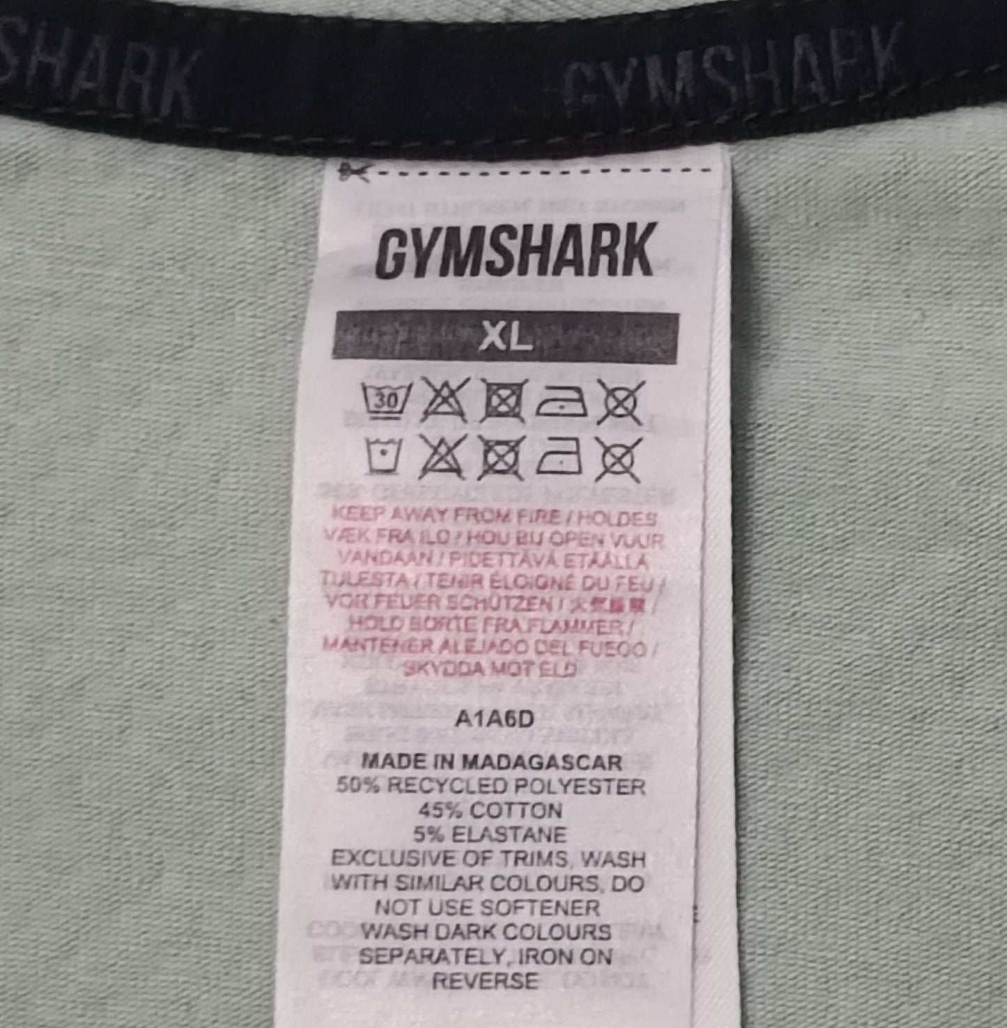 (XL) Gymshark Tee тениска