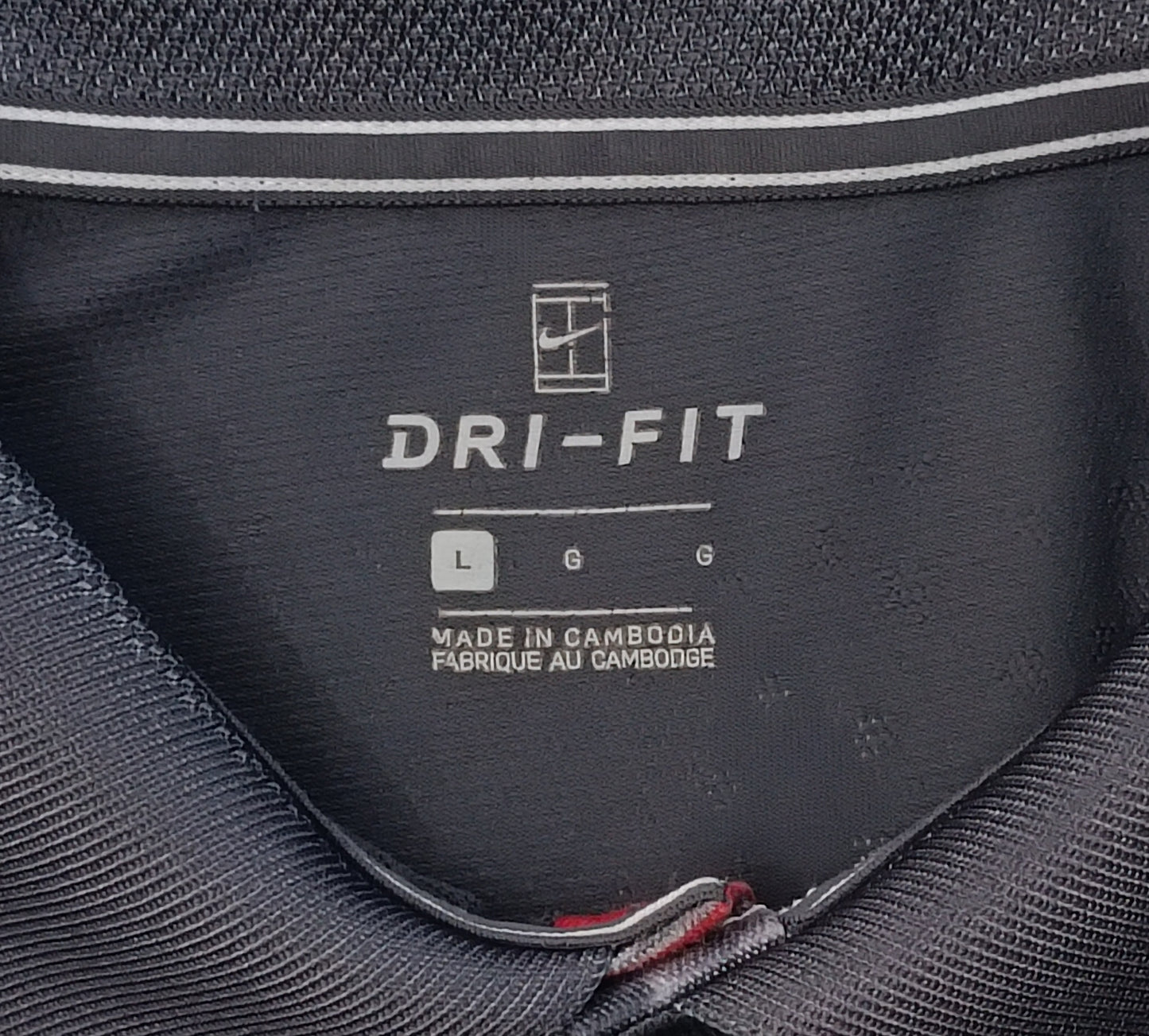 (L) Nike Court DRI-FIT Tennis Tee тениска