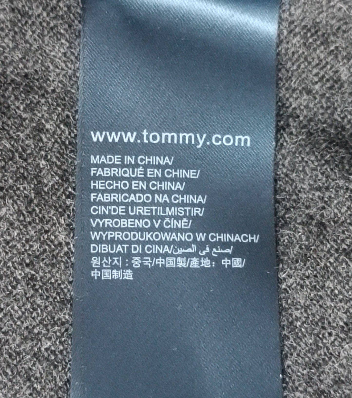 (L) Tommy Jeans Merino Wool Pullover мерино вълна пуловер