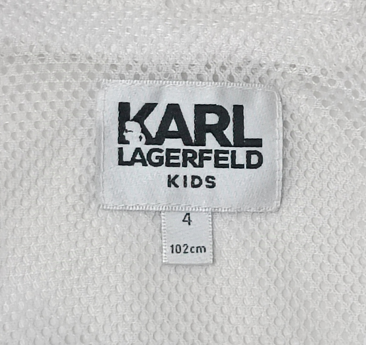 (ДЕТСКО) (Ръст до 102см, 4 години) Karl Lagerfeld Woven Jacket яке